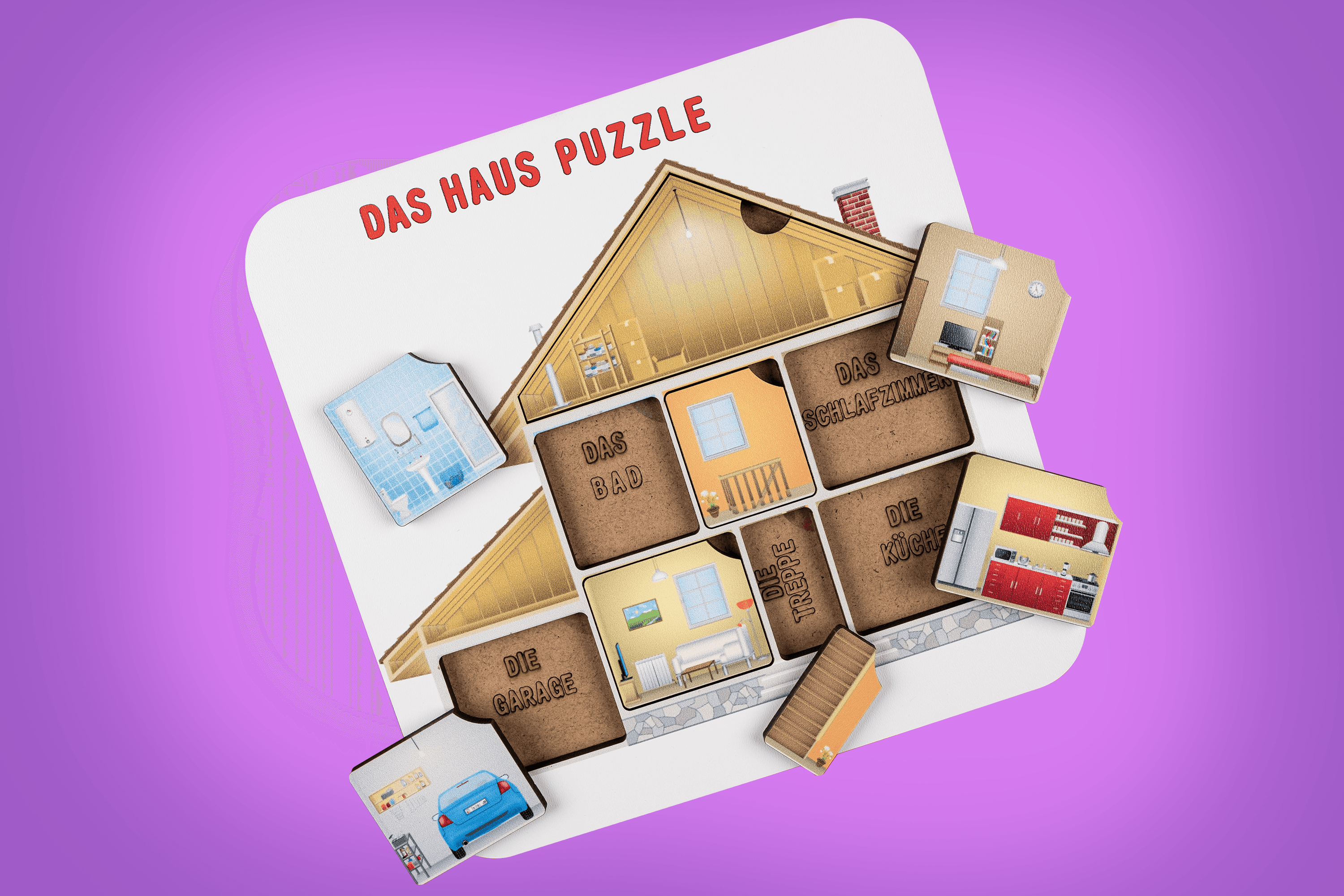 DAS HAUS (EV) | ALMANCA ÖĞRETEN PUZZLE