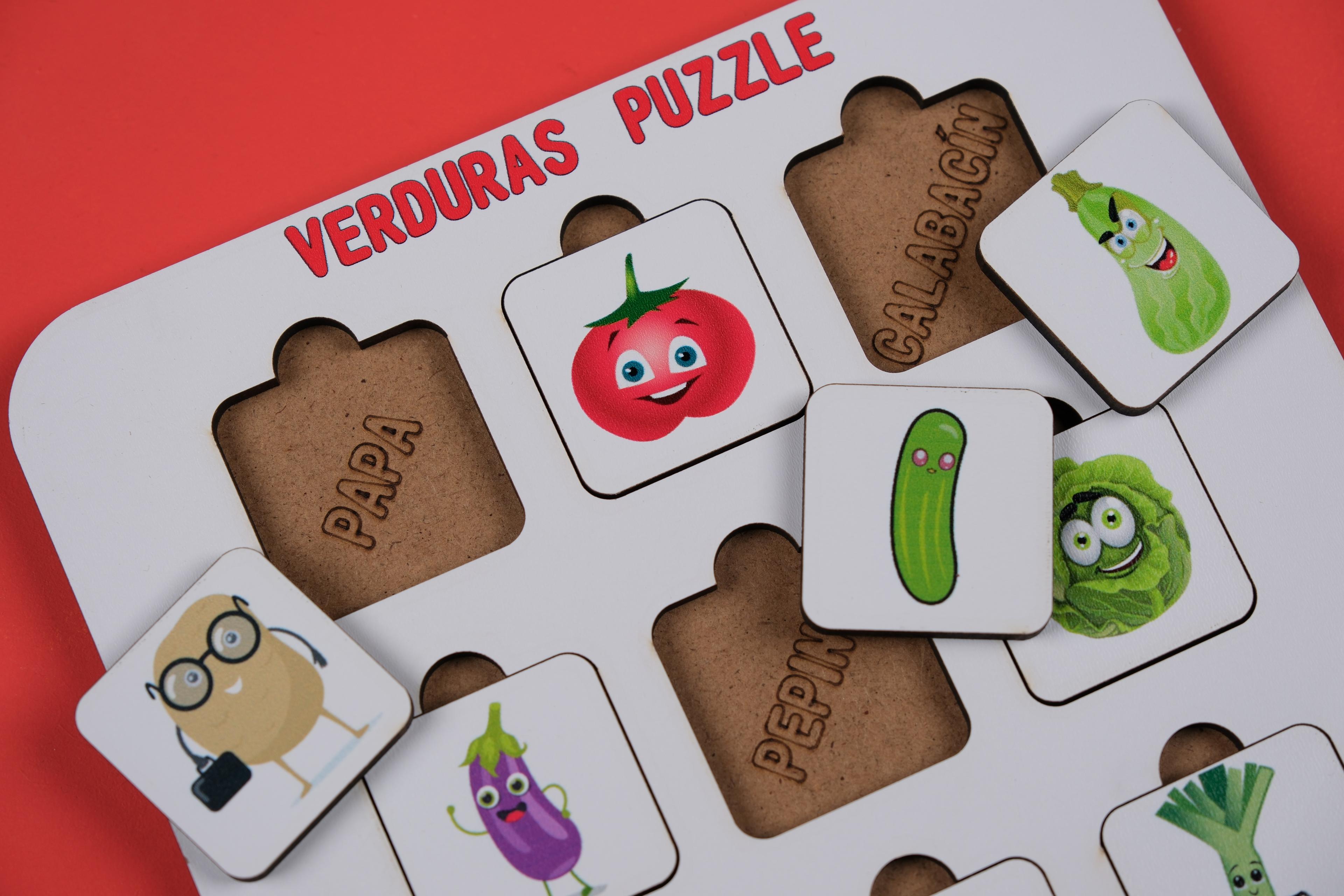 VERDURAS (SEBZELER) | İSPANYOLCA ÖĞRETEN PUZZLE