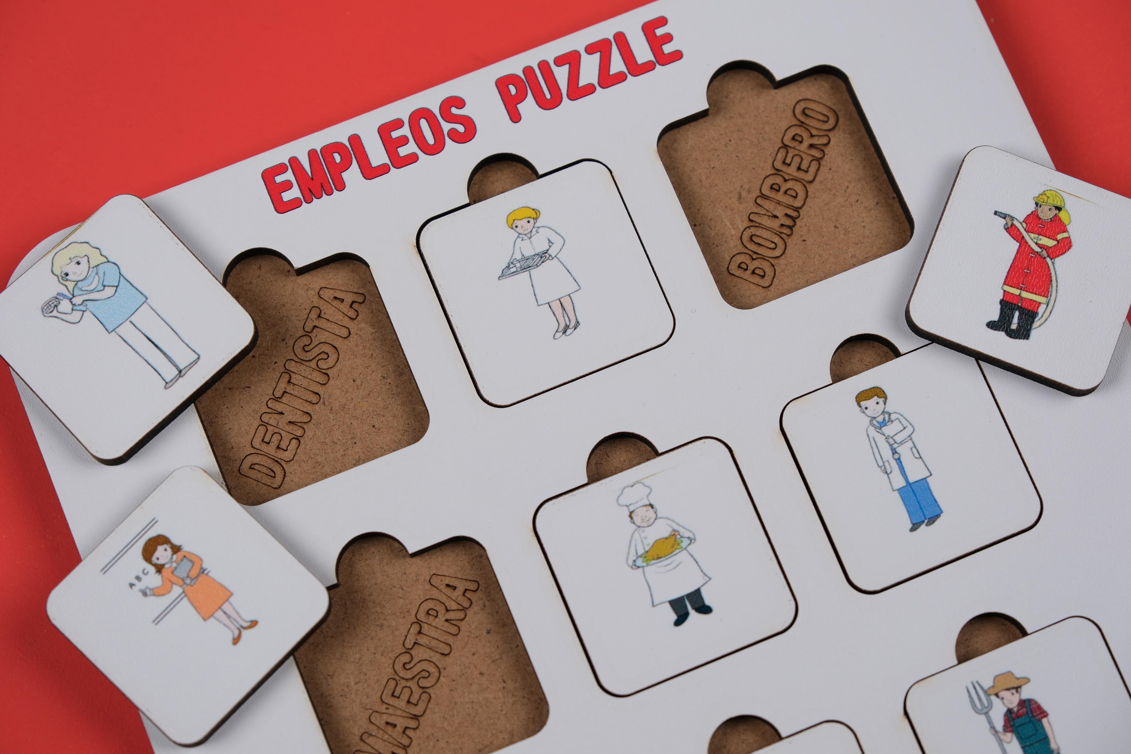 EMPLEOS (MESLEKLER) | İSPANYOLCA ÖĞRETEN PUZZLE