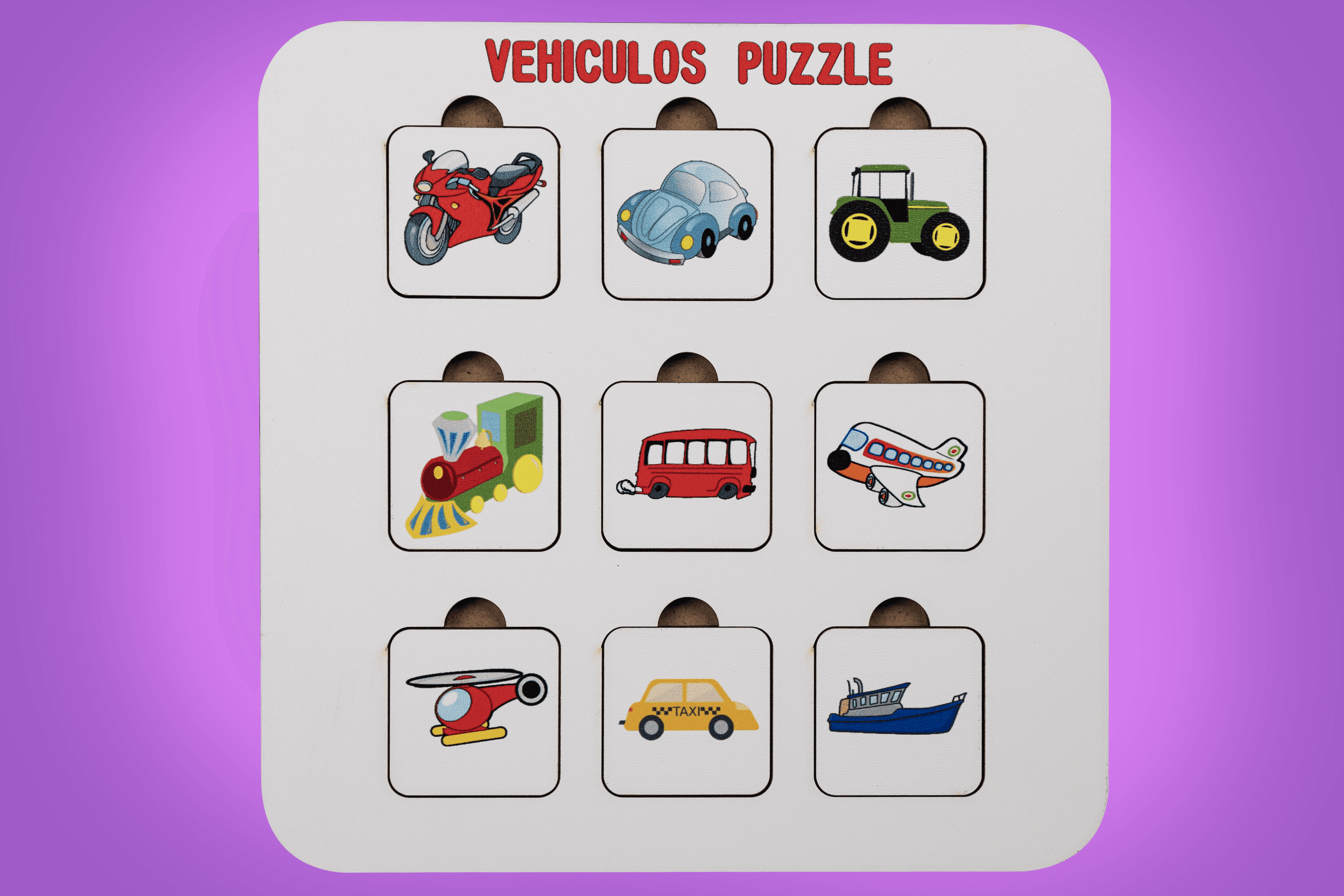 VEHICLES PUZZLE