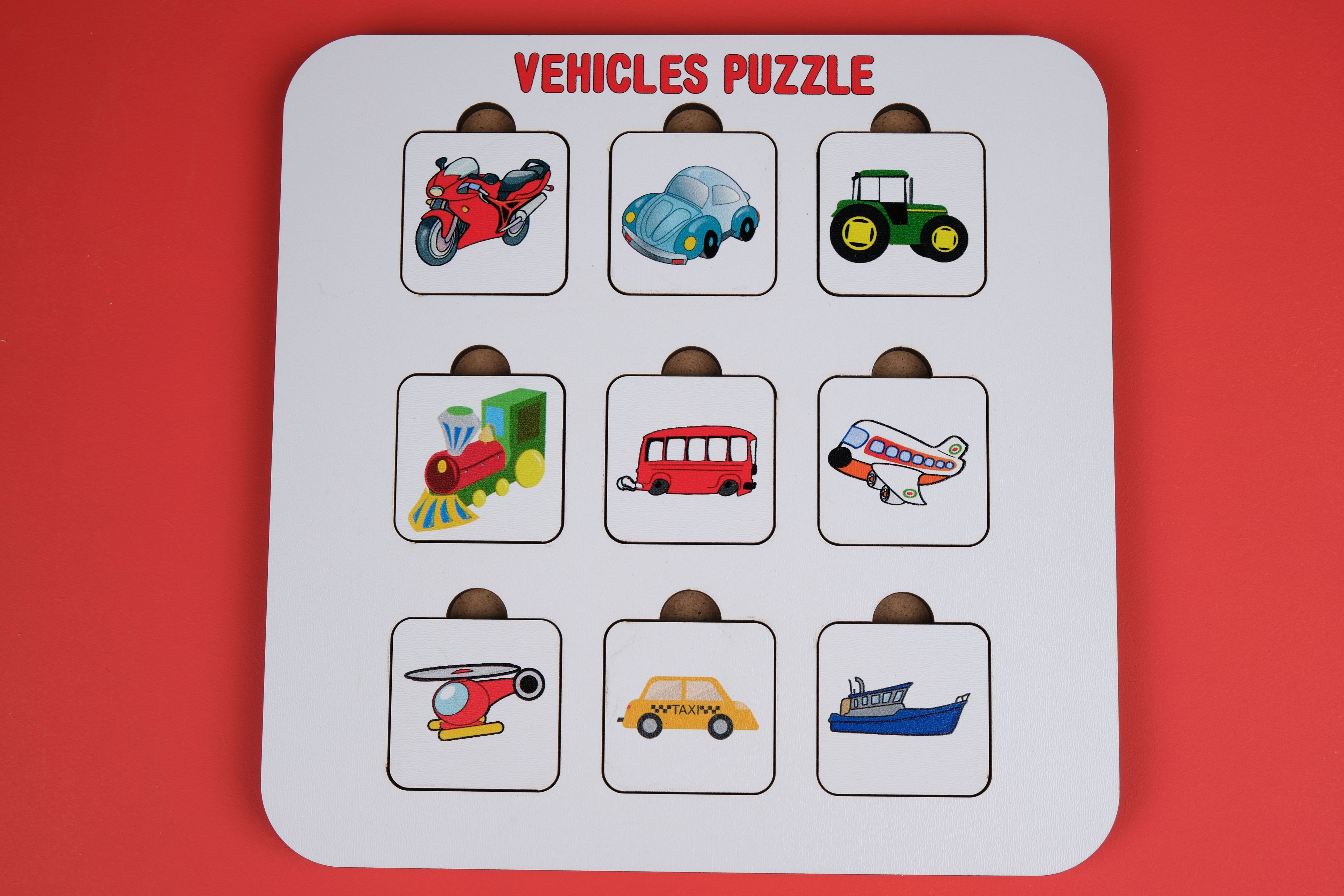 VEHICLES PUZZLE