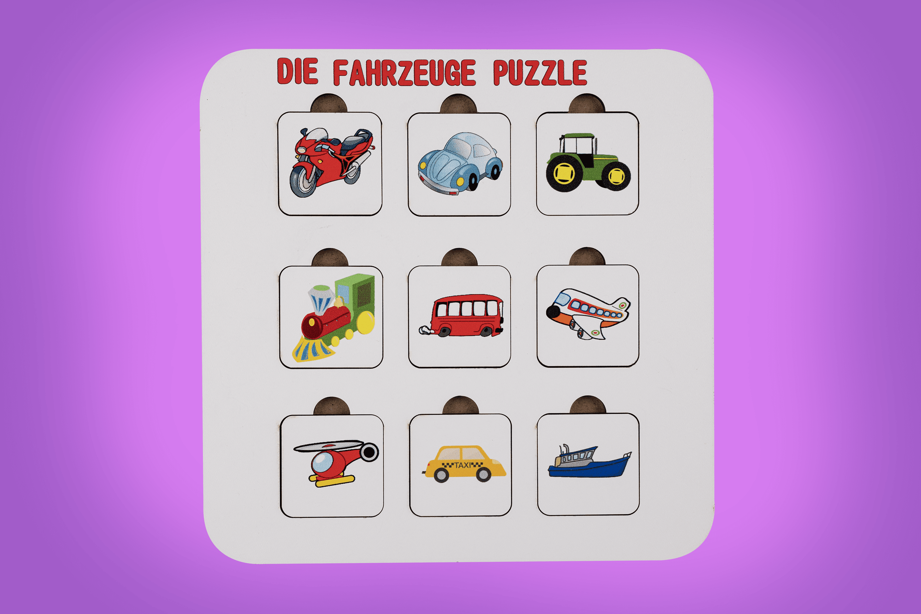 VEHICLES PUZZLE