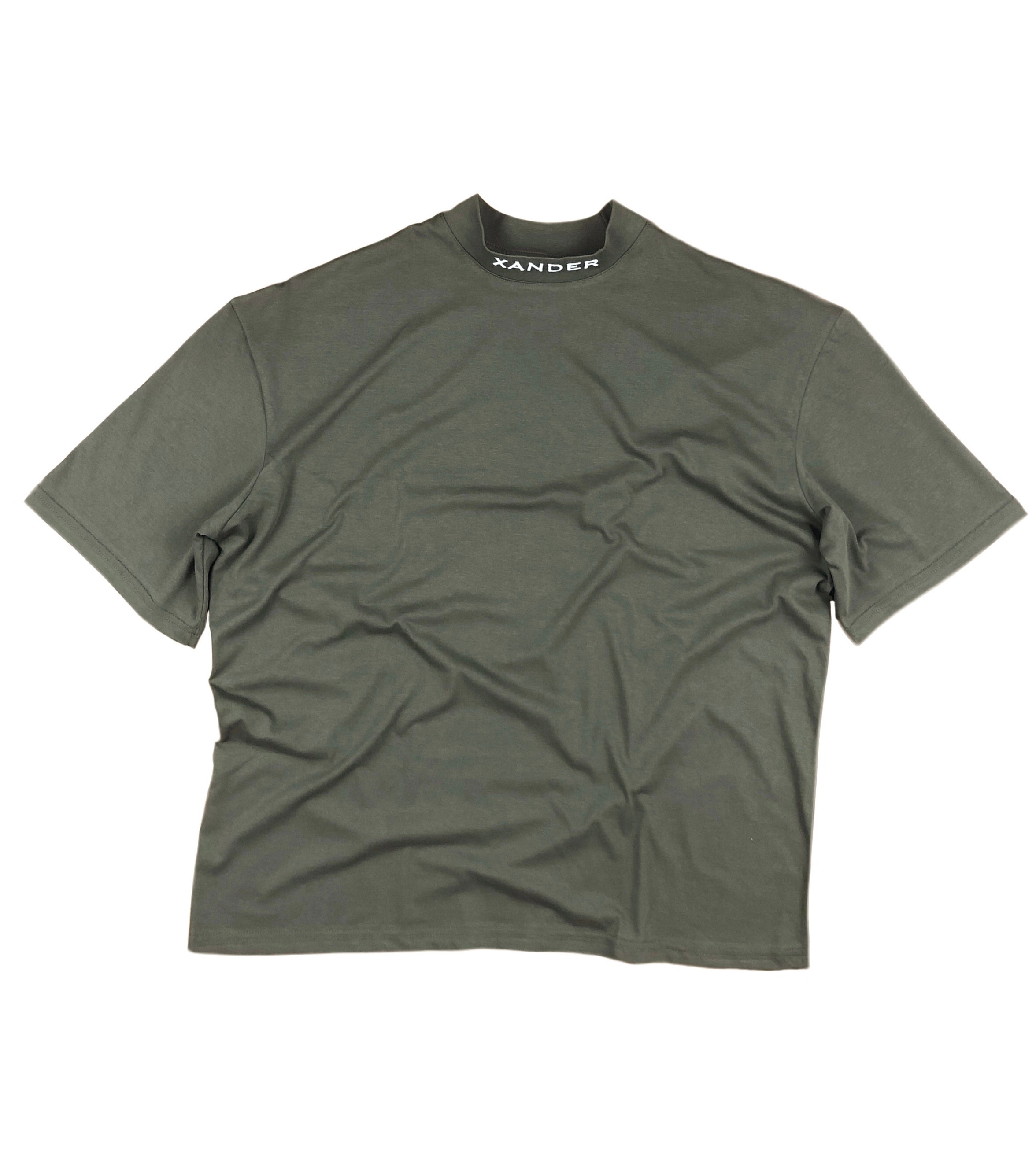 DARK GREEN XANDER BASIC OVERSIZE T-SHIRT