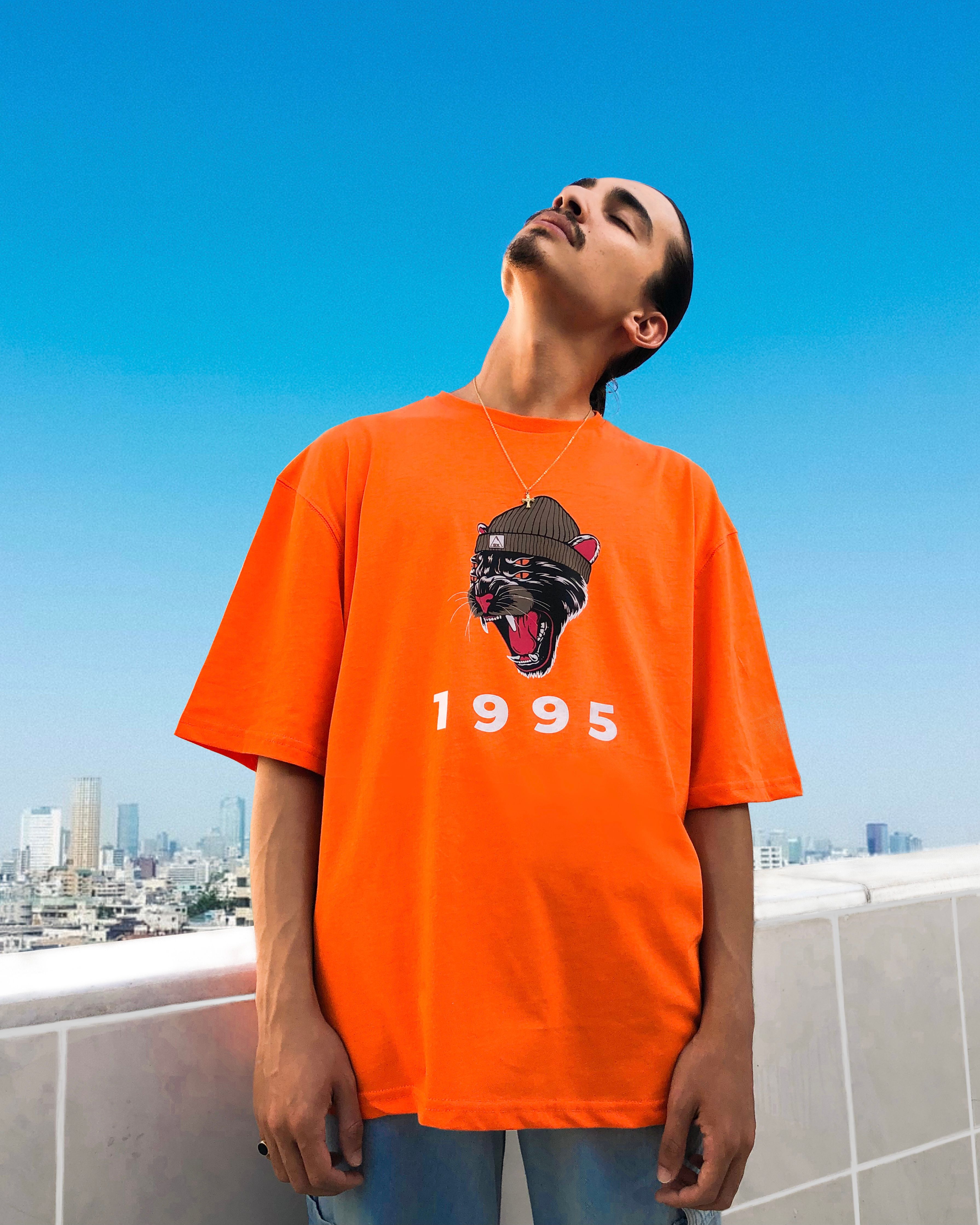 95’S TIGERS ORANGE OVERSIZE T-SHIRT