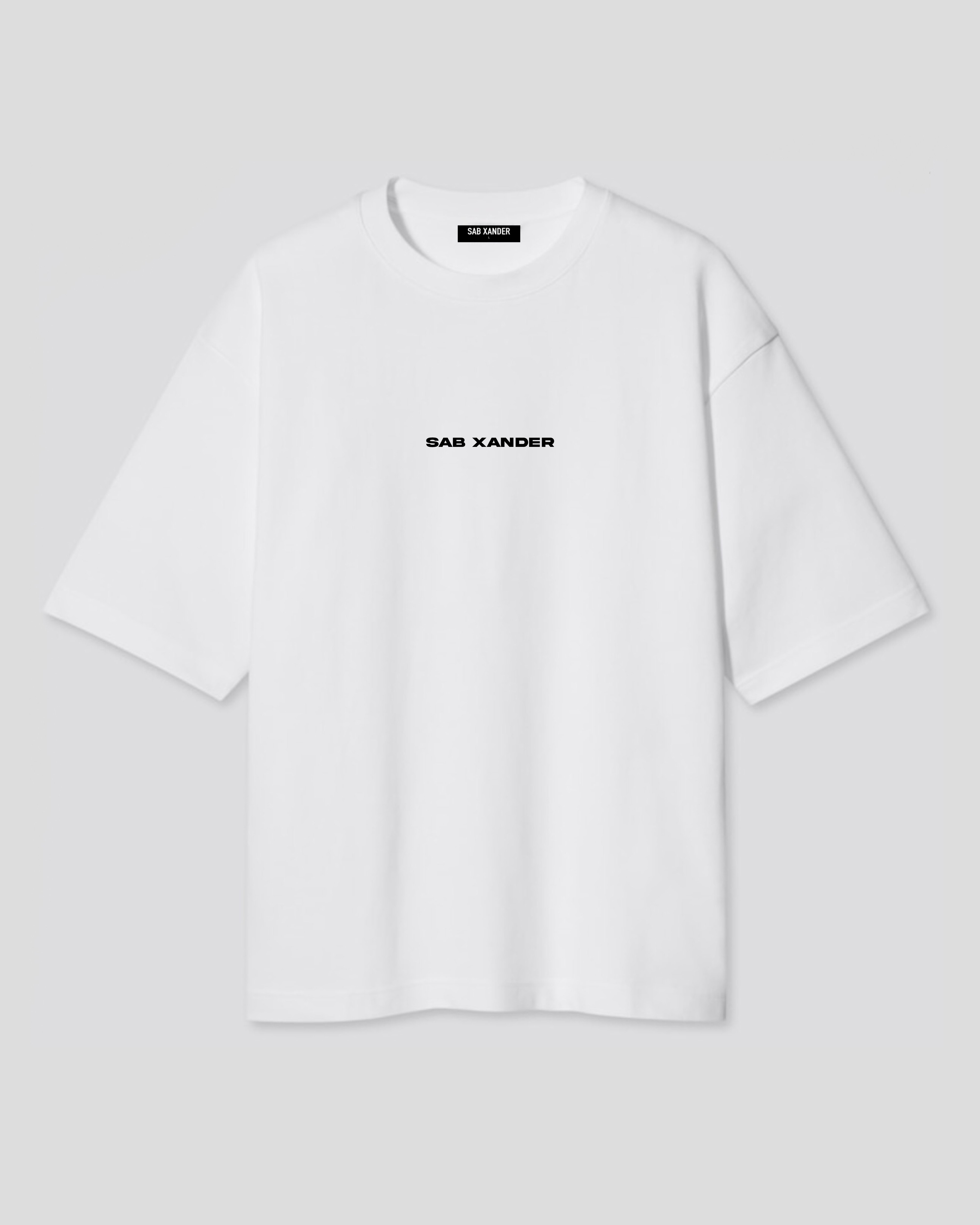 MAGIC EYE WHITE OVERSIZE T-SHIRT