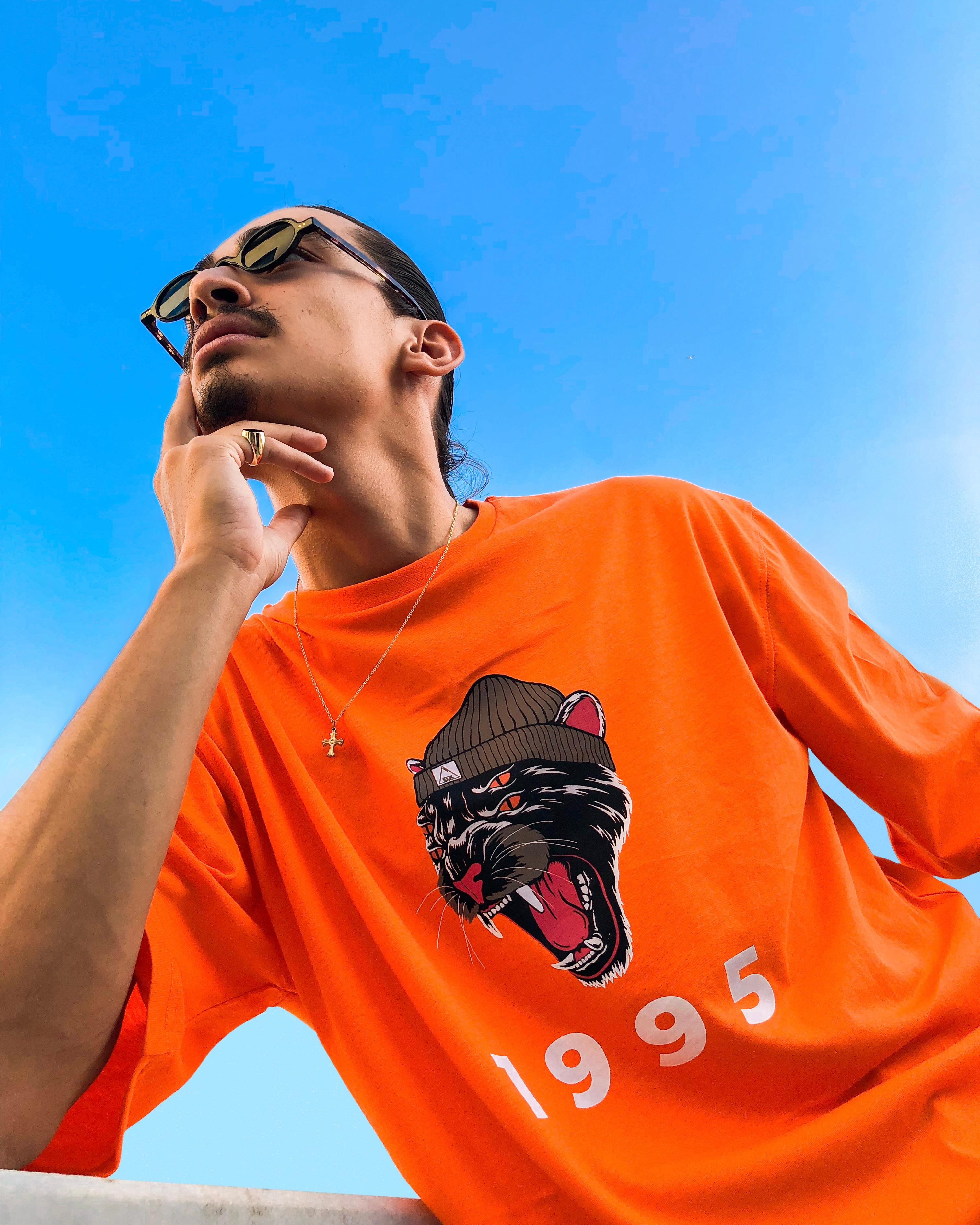 95’S TIGERS ORANGE OVERSIZE T-SHIRT