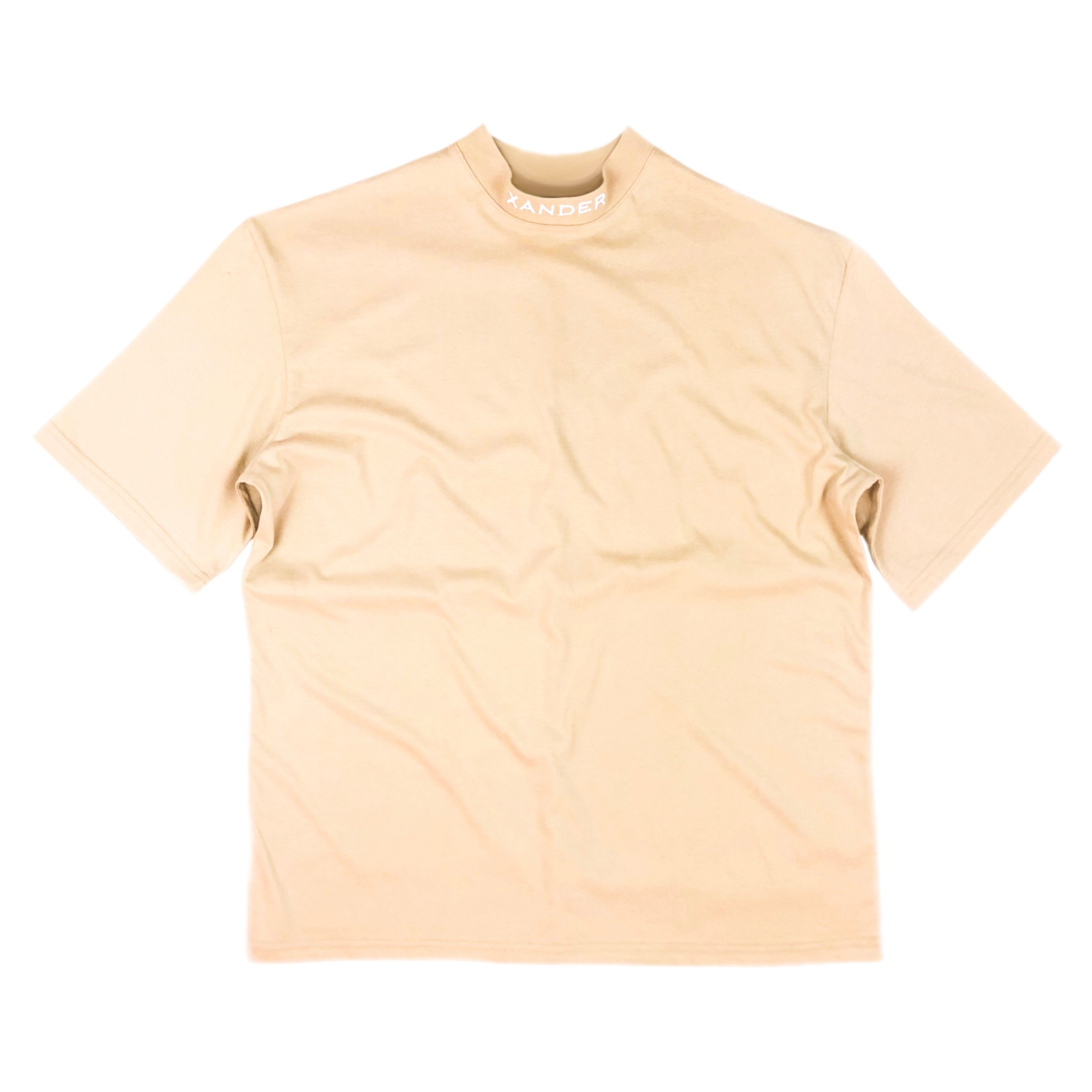 BEIGE XANDER BASIC OVERSIZE T-SHIRT