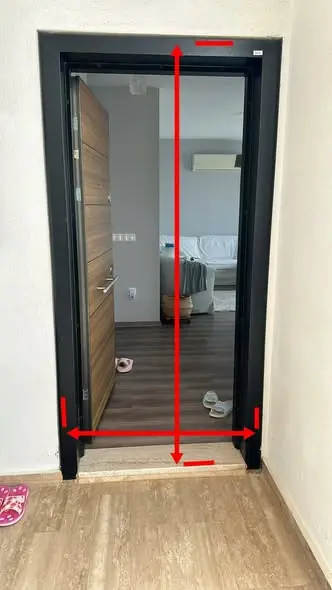 Çelik Kapıda Nasıl Sineklik Ölçüsü Alınır