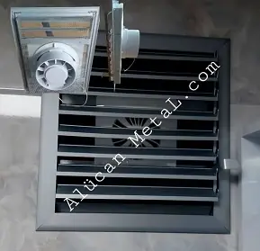 Alüminyum Banyo Havalandırma Menfez