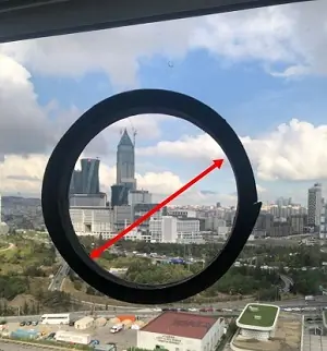 Doğalgaz Cam Balkon Menfezi