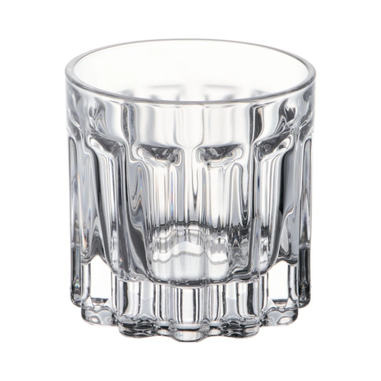 Nude Edinburg 6'lı Kristal Viski Bardağı Seti 330 cc - Klasik Kesim Özel Tasarım Bardak (22370)