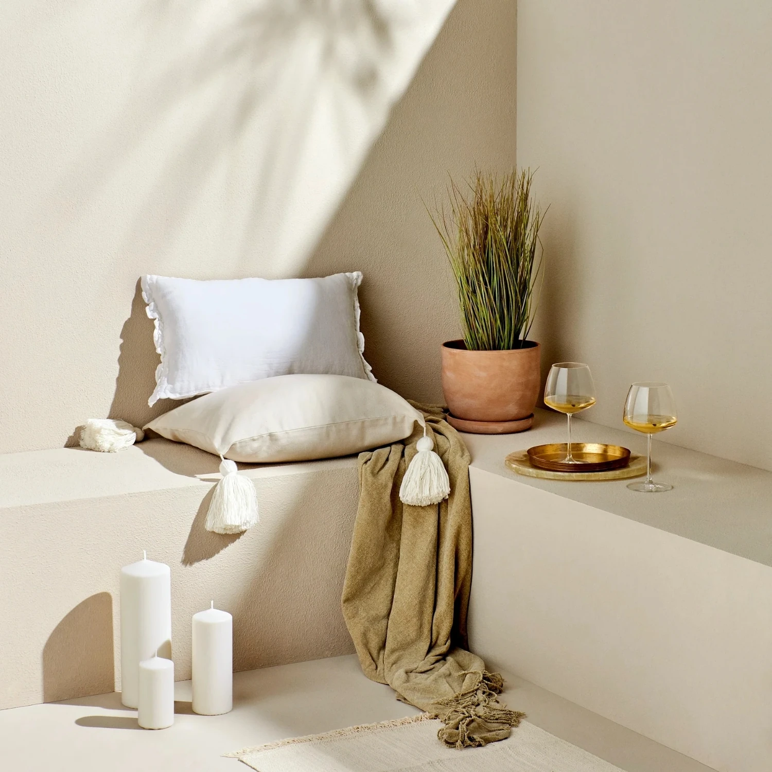 Nude Mirage 2'li Kristal Beyaz Şarap Kadehi Seti 425 cc - 66092