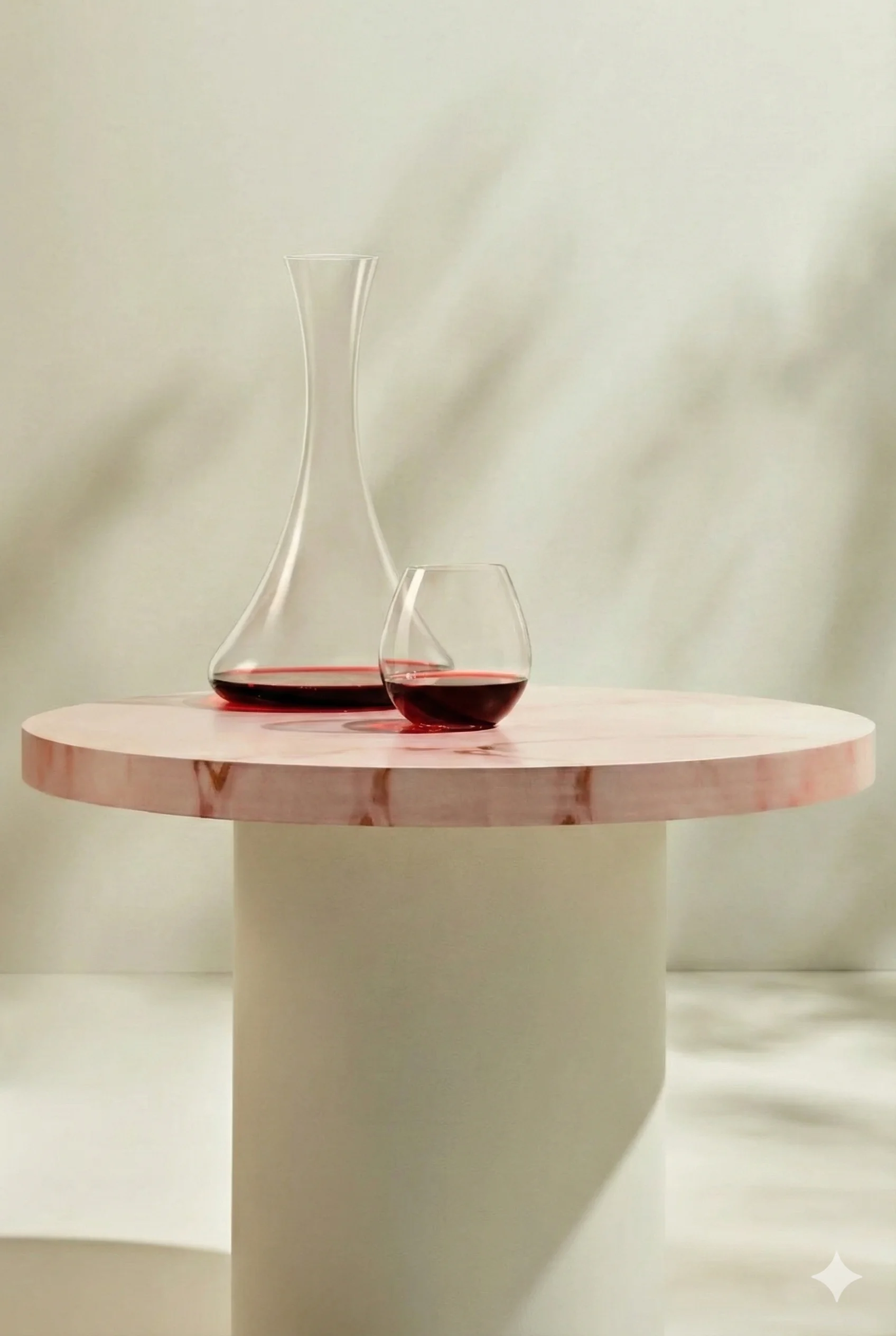 Nude Pure Burgonya 4'lü Kristal Ayaksız Şarap Kadehi Seti 710 cc - 64026