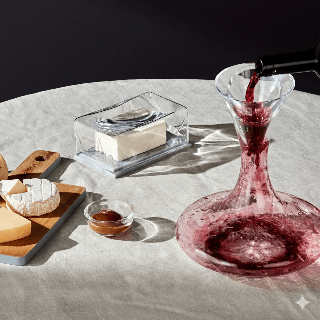 Nude 16025 Oxygen Serisi Kristal Şarap Karafı 1750cc