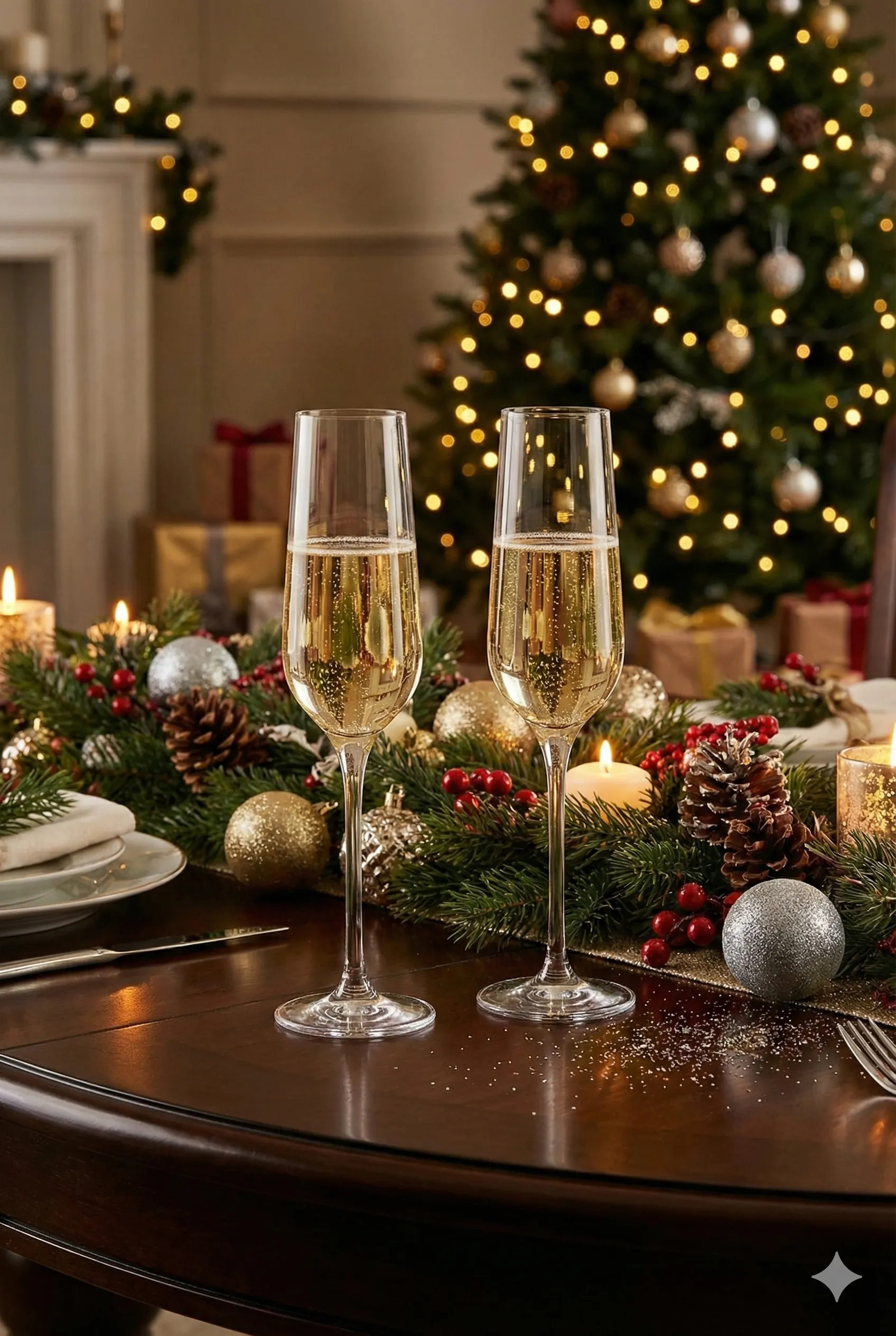 Nude Refine 2'li Kristal Şampanya Kadehi 200 cc - 67094