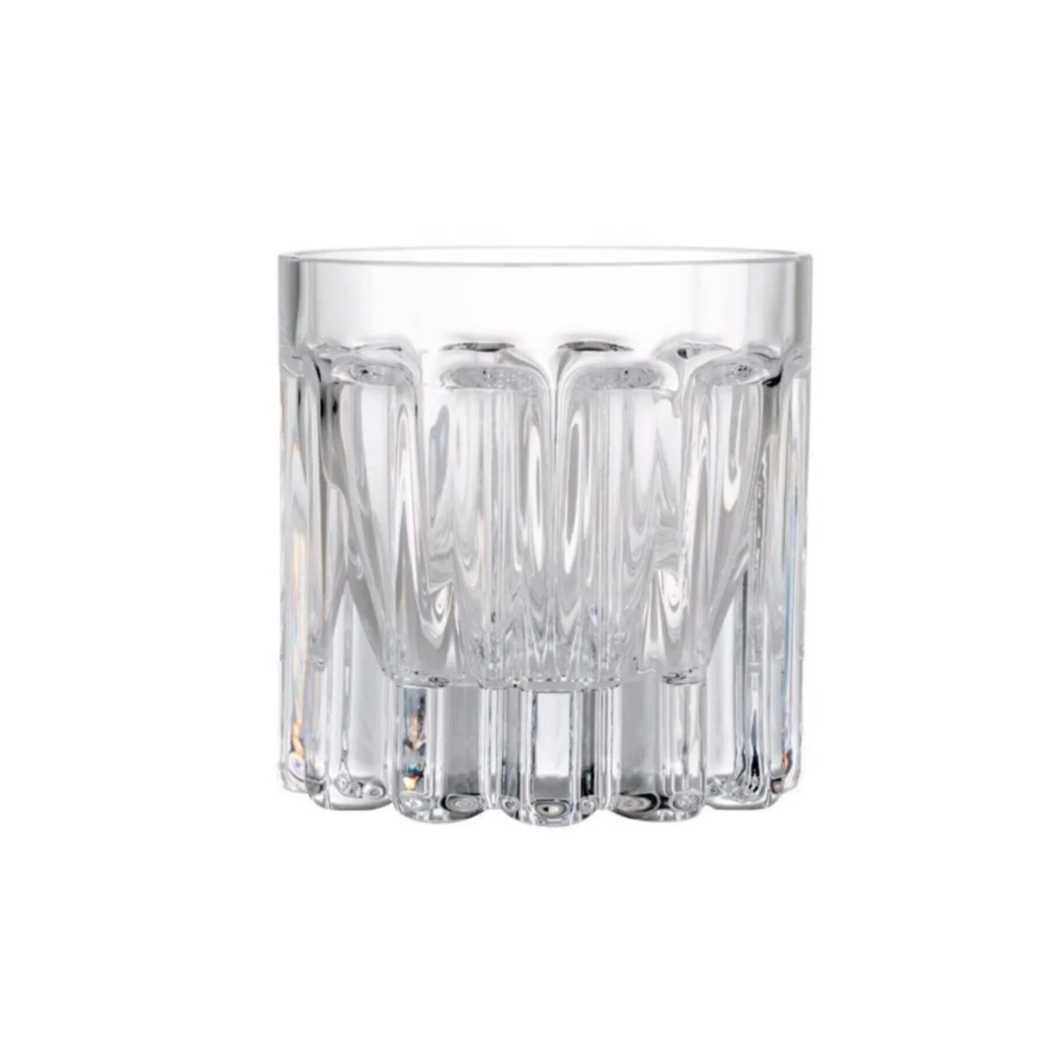 Nude Edinburg 6'lı Kristal Viski Bardağı Seti 330 cc - Klasik Kesim Özel Tasarım Bardak (22370)