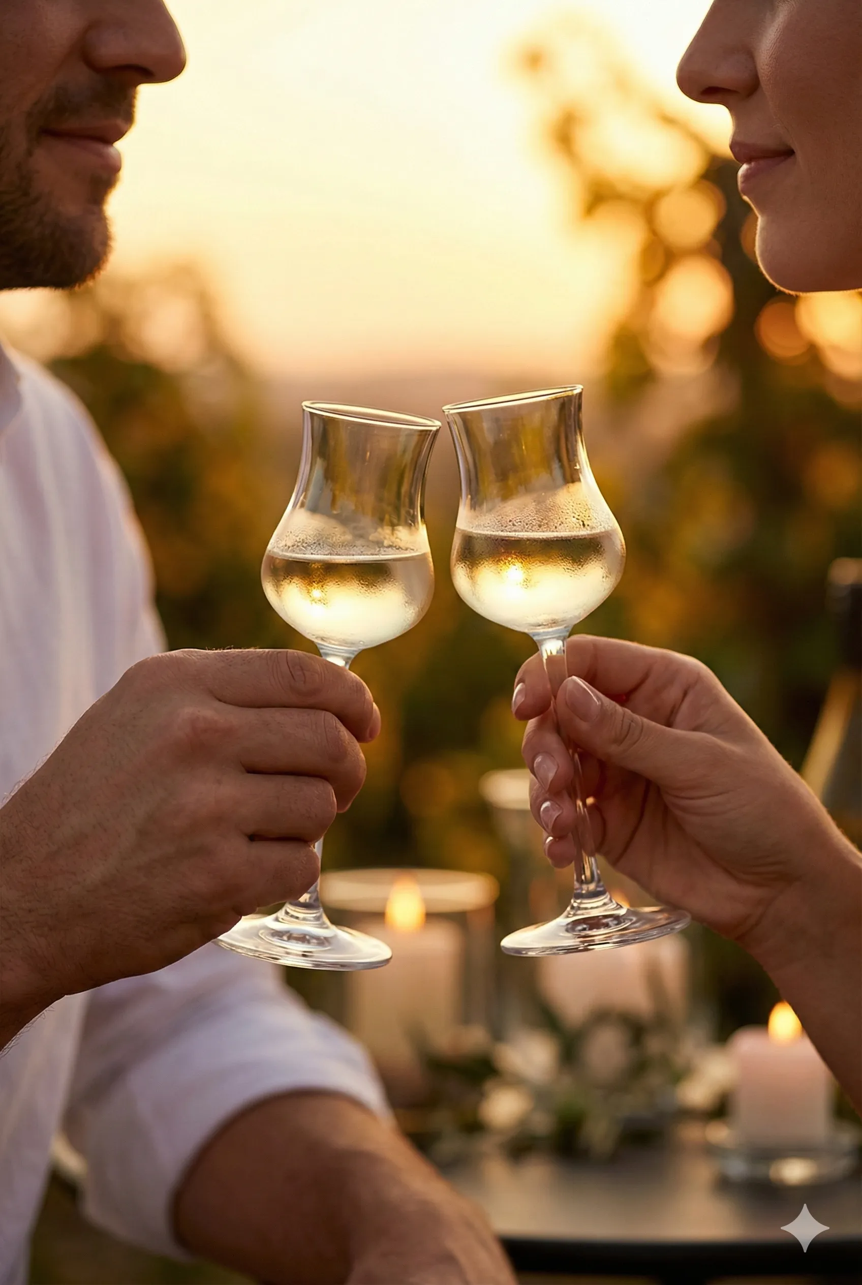 Nude Vintage 2'li Kristal Cam Mini Ayaklı Kadeh & Likör Bardağı Seti 88 cc - 66110