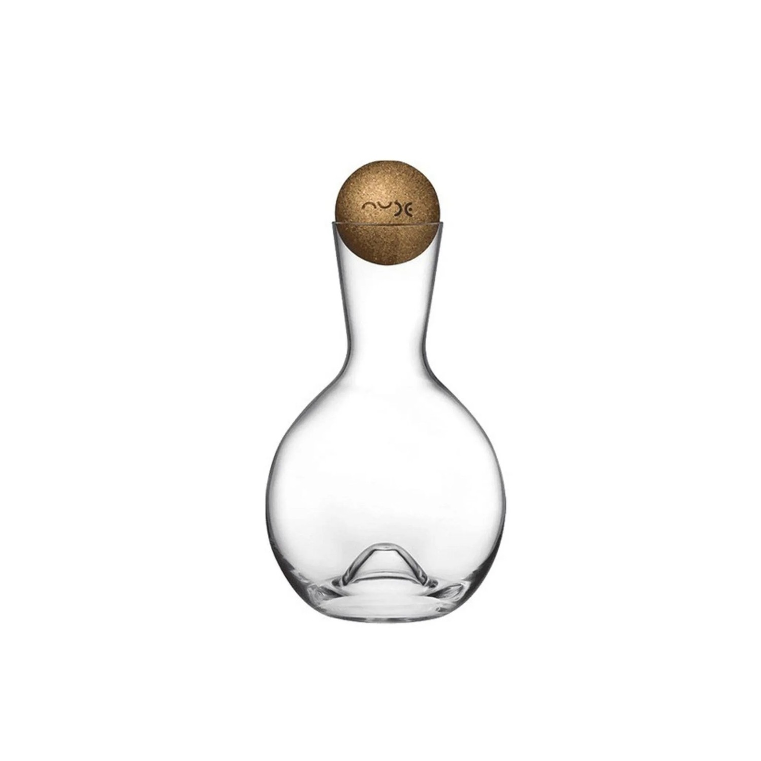 NudeGlass Vintage Kristal Karaf & Paşabahçe Enoteca Şarap Kadehi Seti – 3 Parça Şık Sunum Seti