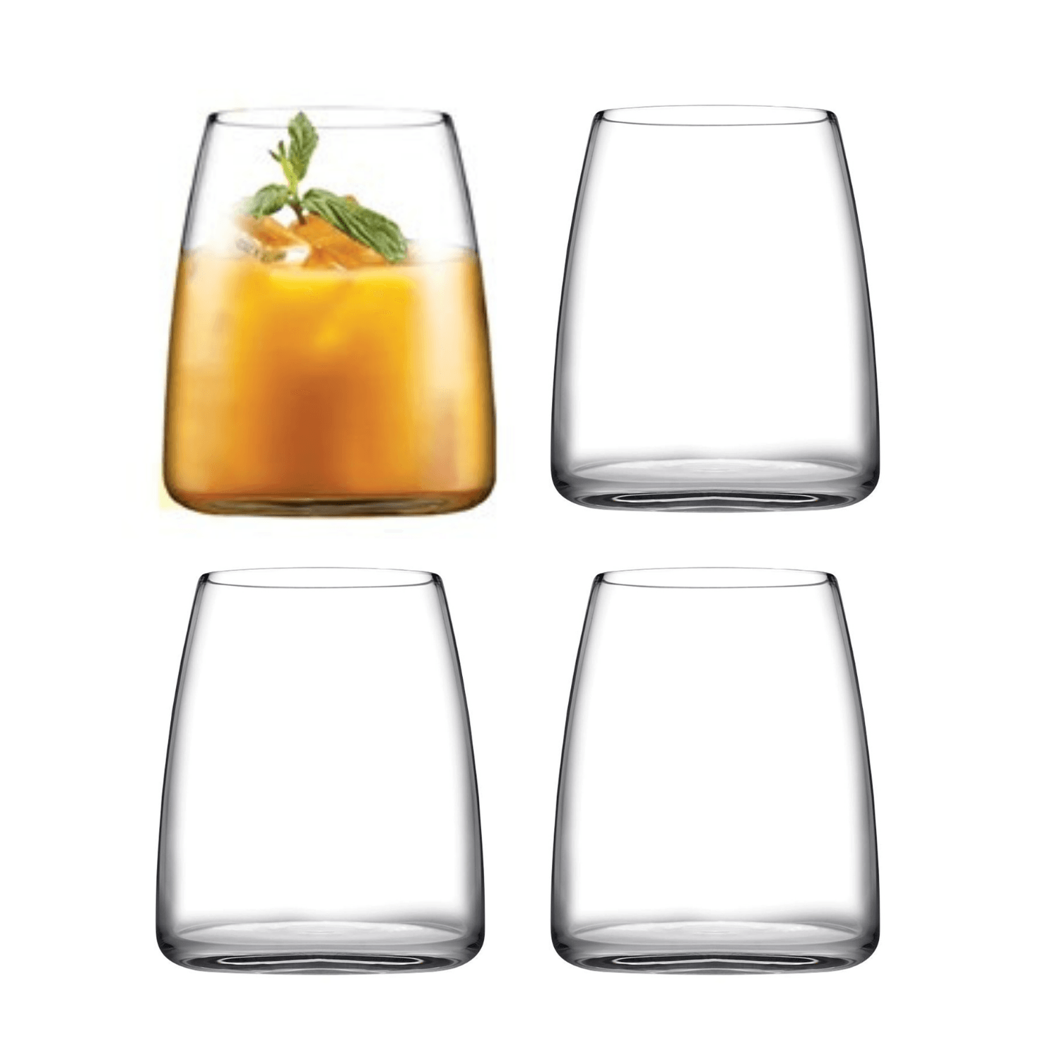 Paşabahçe 420742 Pinot Su | Meşrubat Bardağı - 390cc - 4 Adet