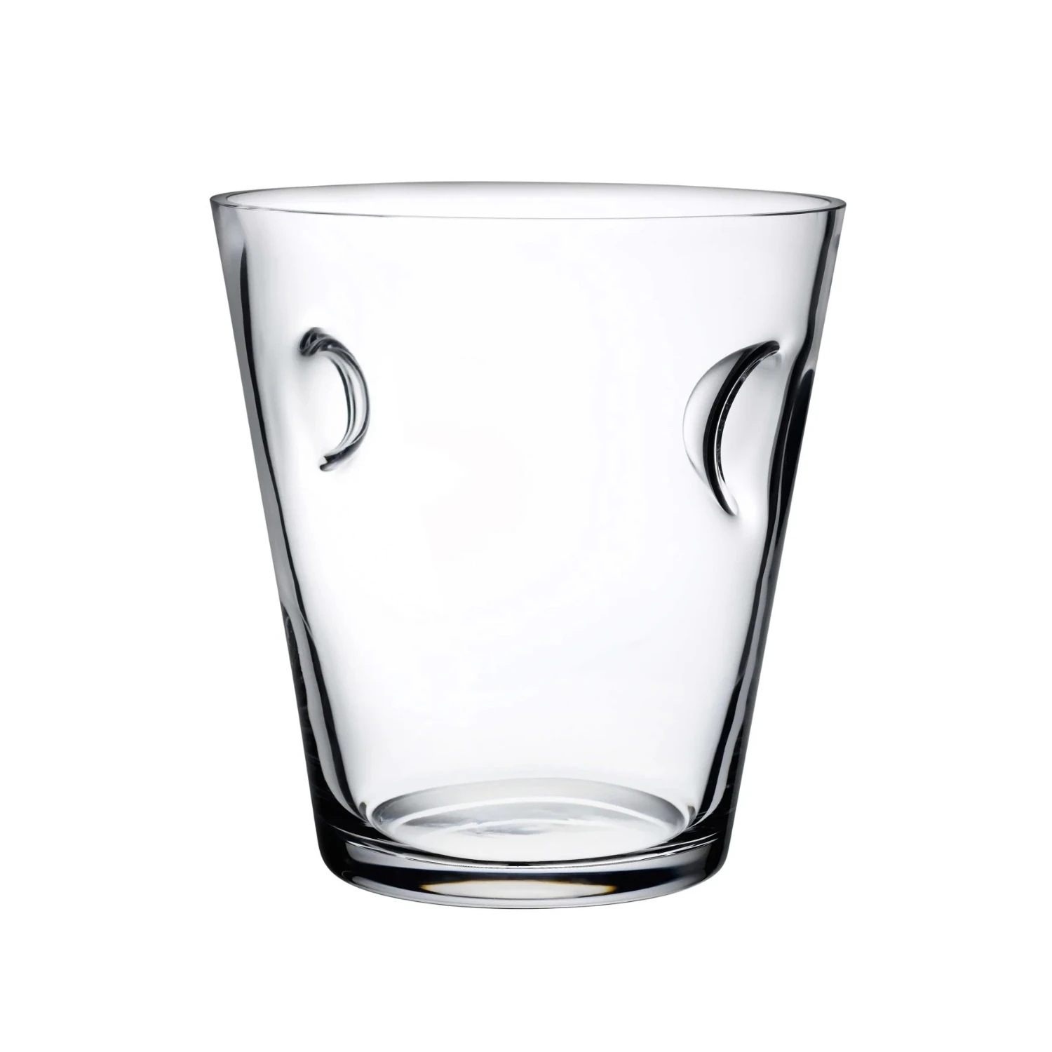 Nude Glacier Kristal Şarap ve Şampanya Kovası - Modern Tasarım Buzluk 22 cm (16579)