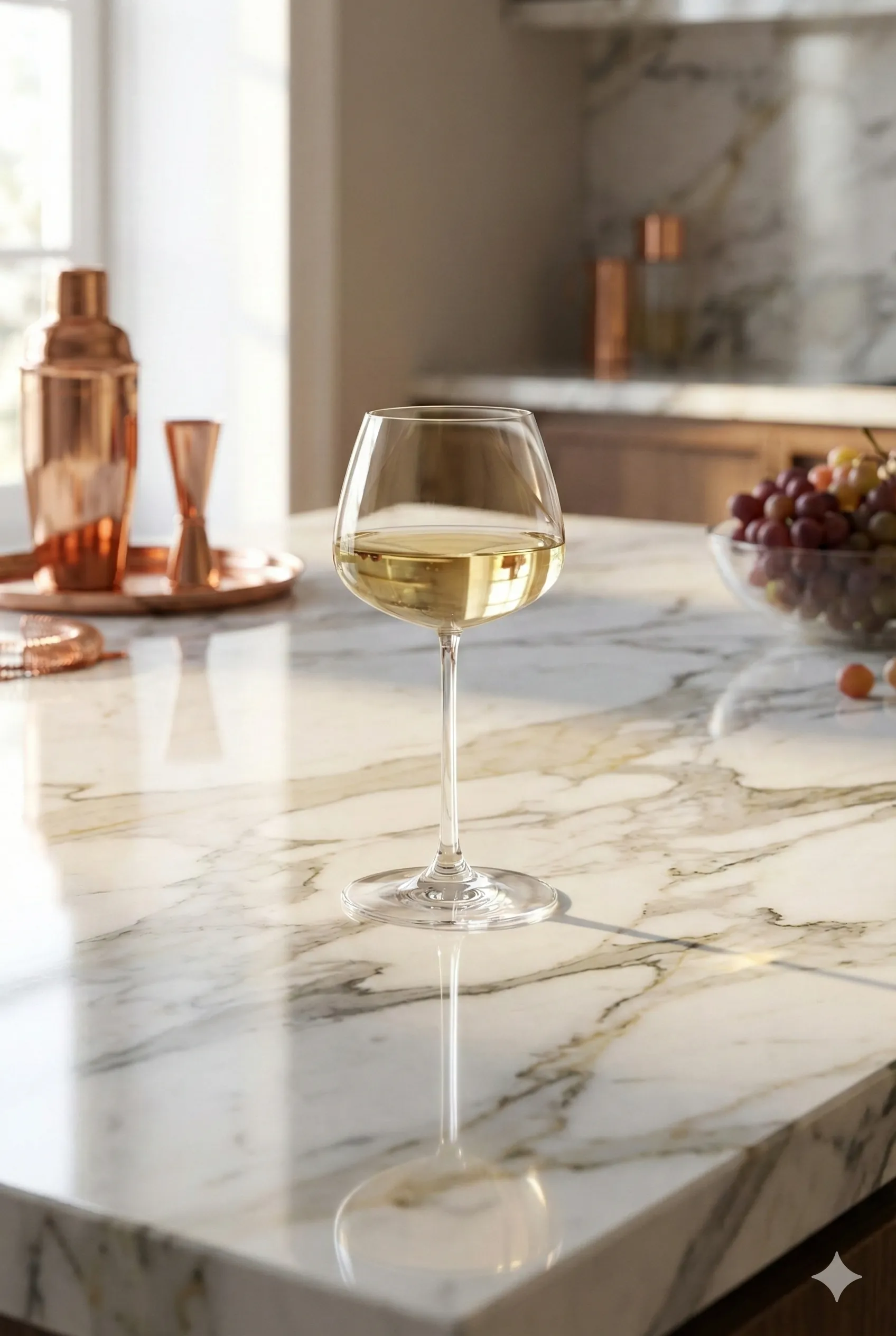 Nude Mirage 2'li Kristal Beyaz Şarap Kadehi Seti 425 cc - 66092