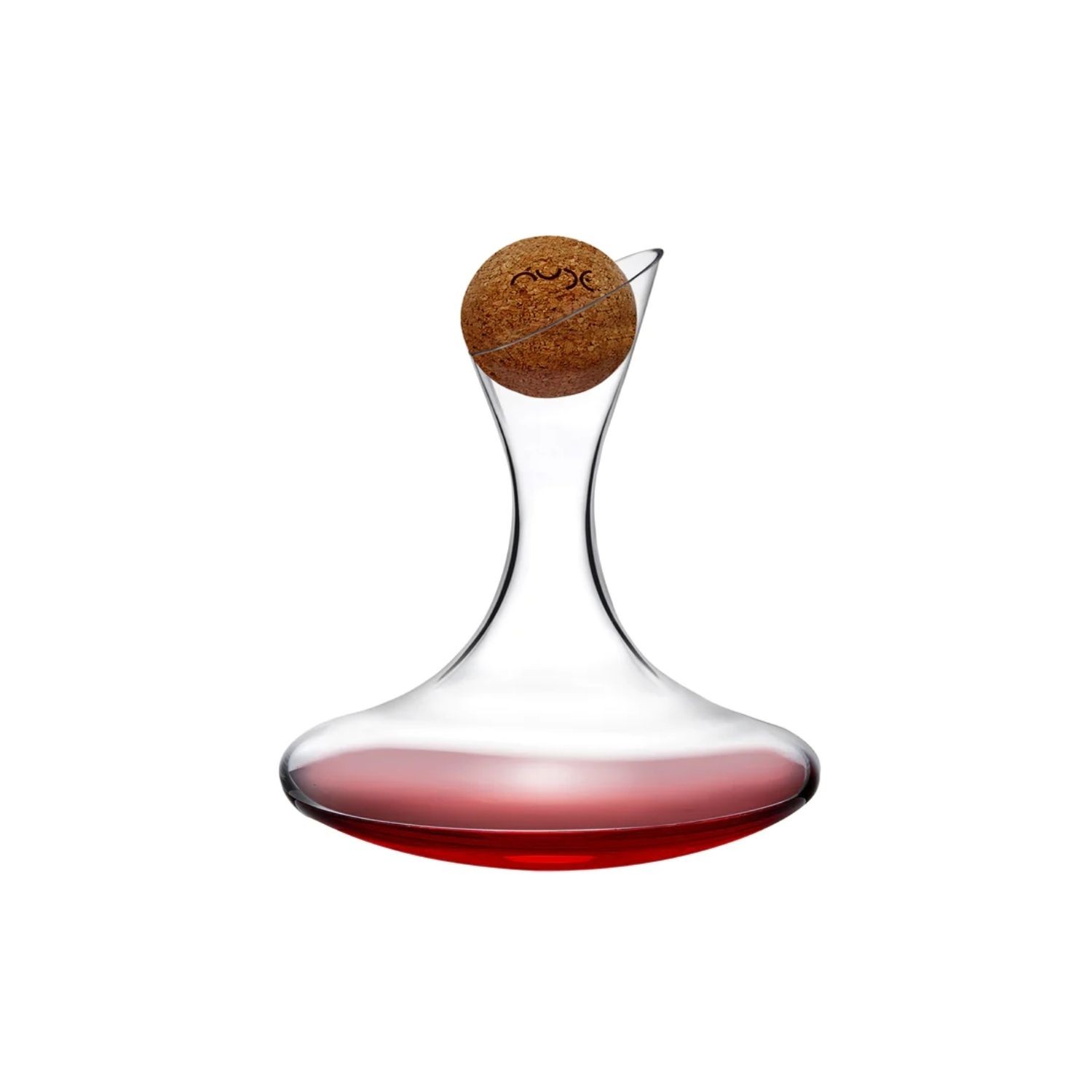 Nude 16025 Oxygen Serisi Kristal Mantar Kapaklı Şarap Karafı 1750cc