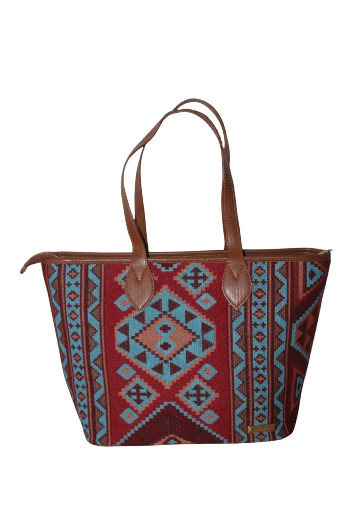 Otantik Desen Kadın Omuz Çantası Bergama Model BergamaÇantaM3