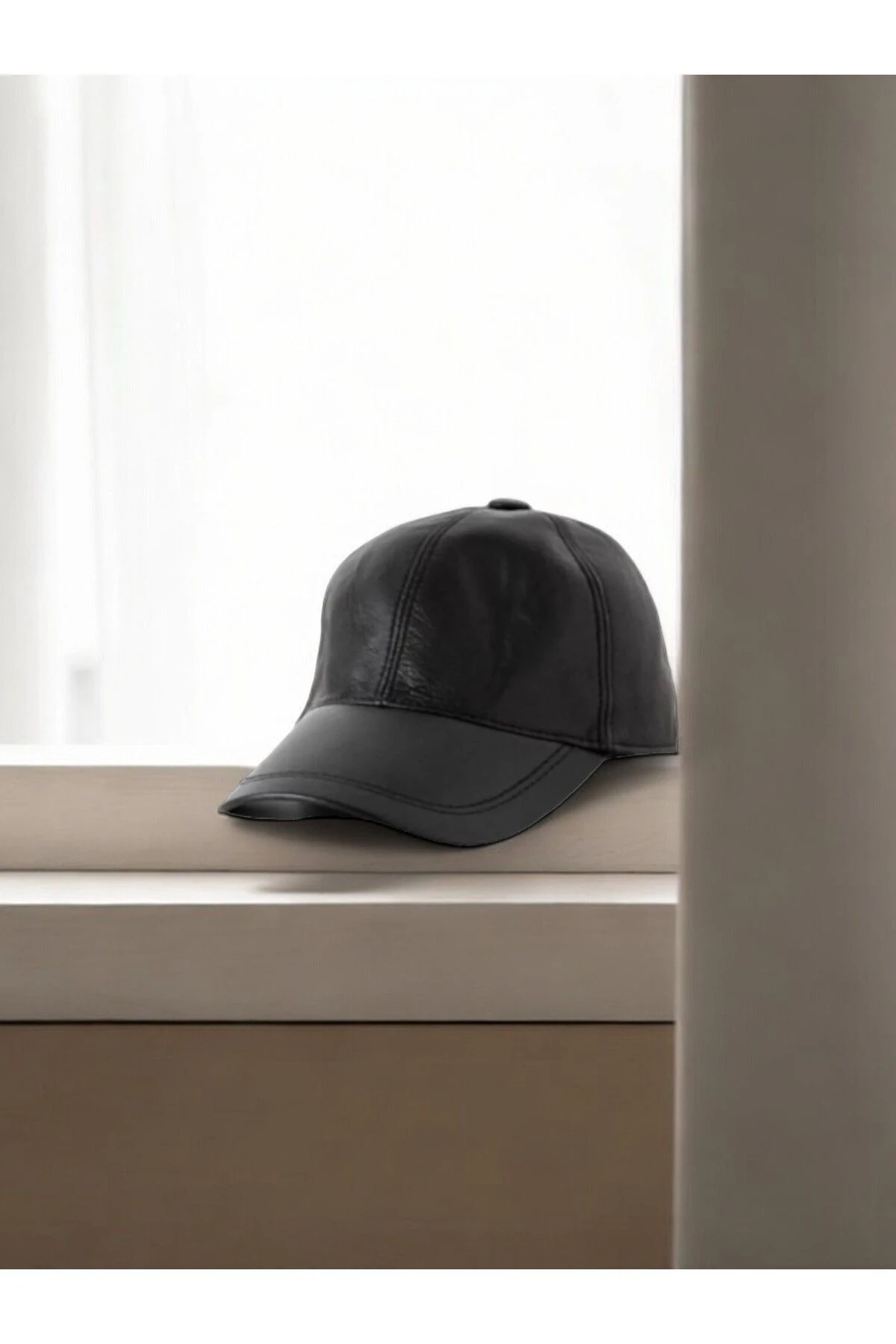 Spor Şapka Hakiki Deri Kahverengi Renkli Erkek Ve Kadın Kullanımlı Hkkdrşpkkahverengi9