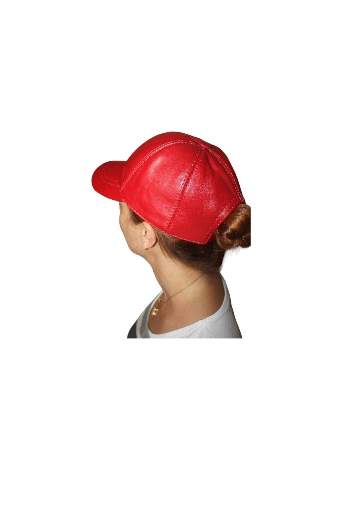 Spor Şapka Hakiki Deri Kahverengi Renkli Erkek Ve Kadın Kullanımlı Hkkdrşpkkahverengi9