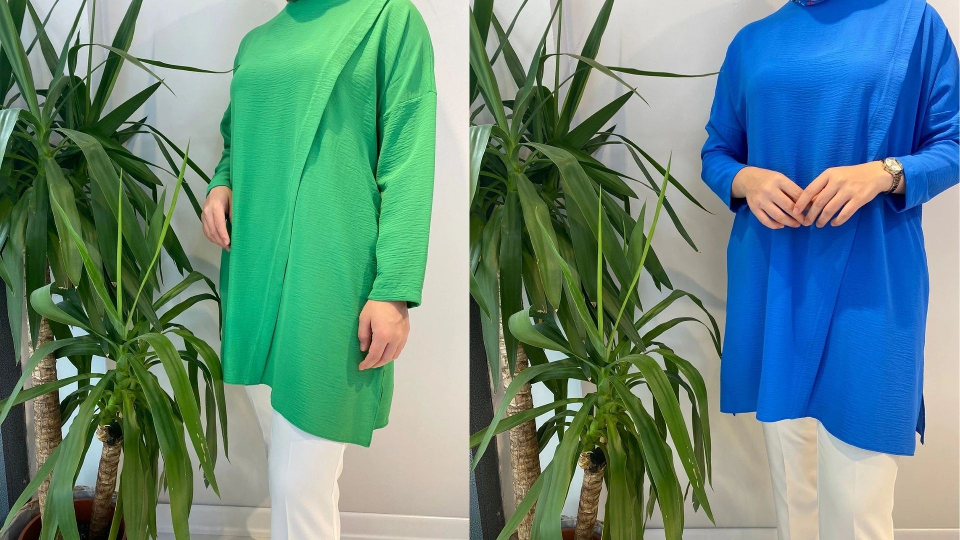 Tesettür Pantolon Tunik Kombinleri İçin 5 Fikir