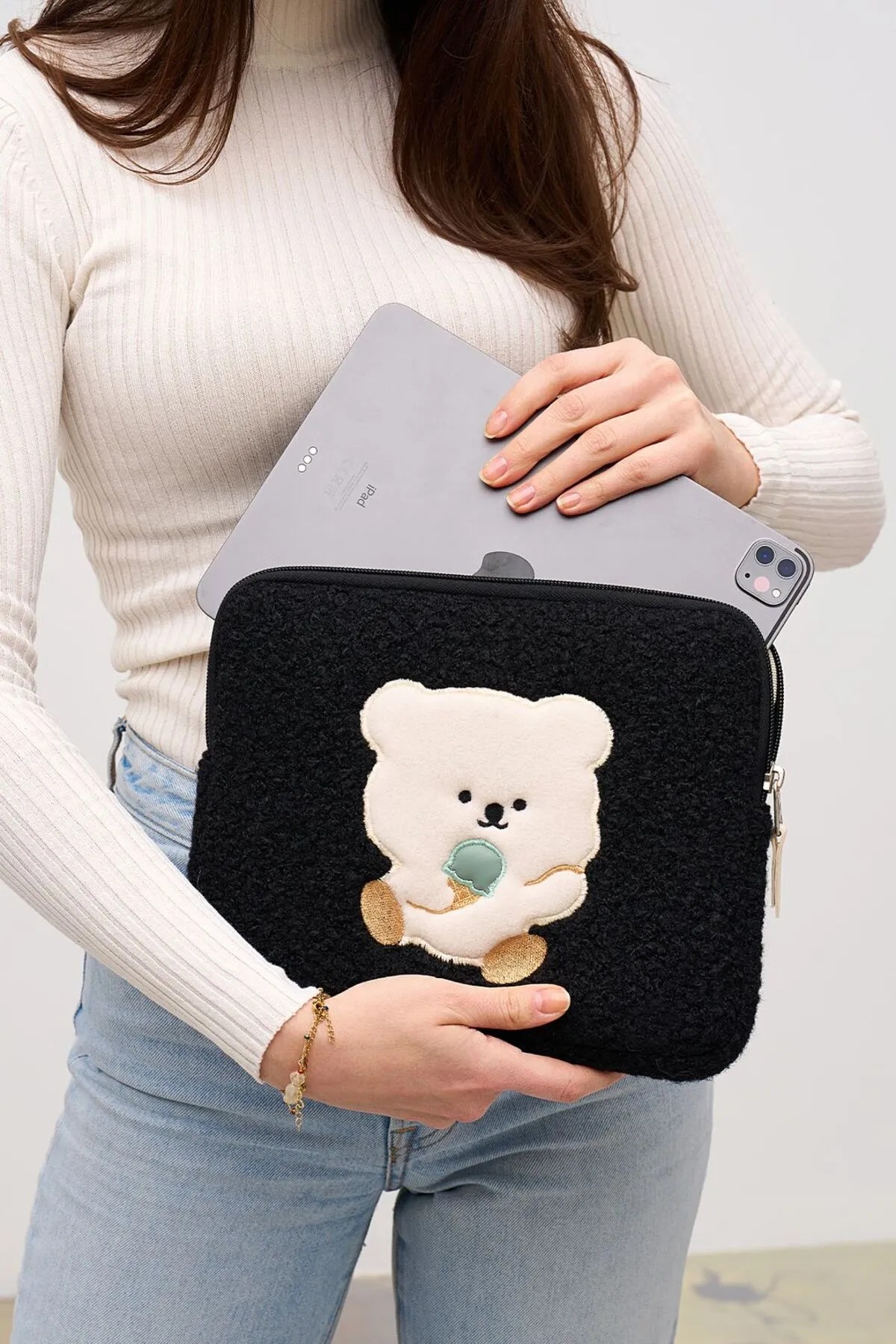 Teddy Bear Tablet Kılıfı 10” & 11” İnç Uyumlu