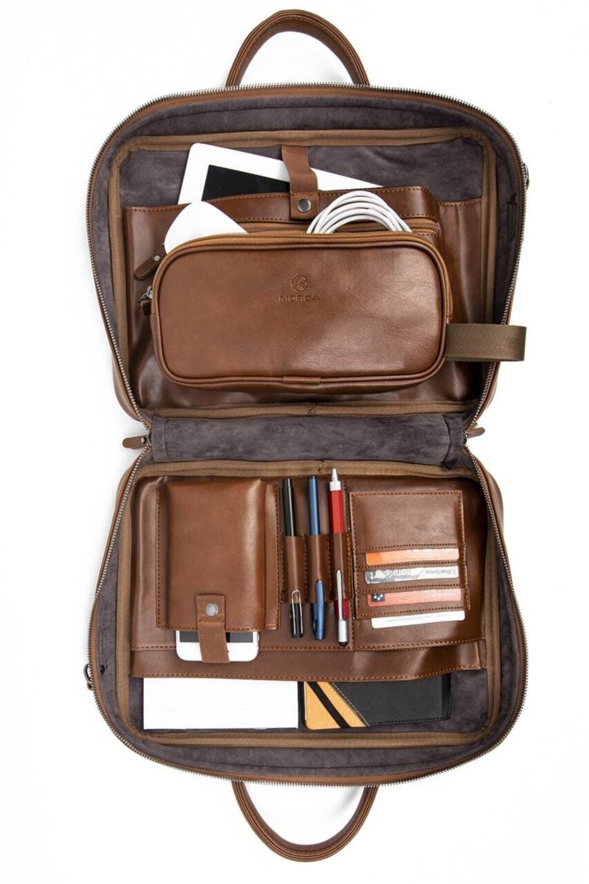 Macbook Organizer Laptop Evrak Çantası 13" & 14" Inç Vegan
