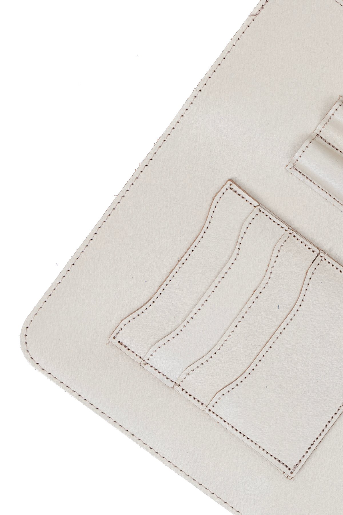 13-14 Inç Macbook Pro-air Vegan Deri Organizer Evrak Çantası Tablet Kılıfı 