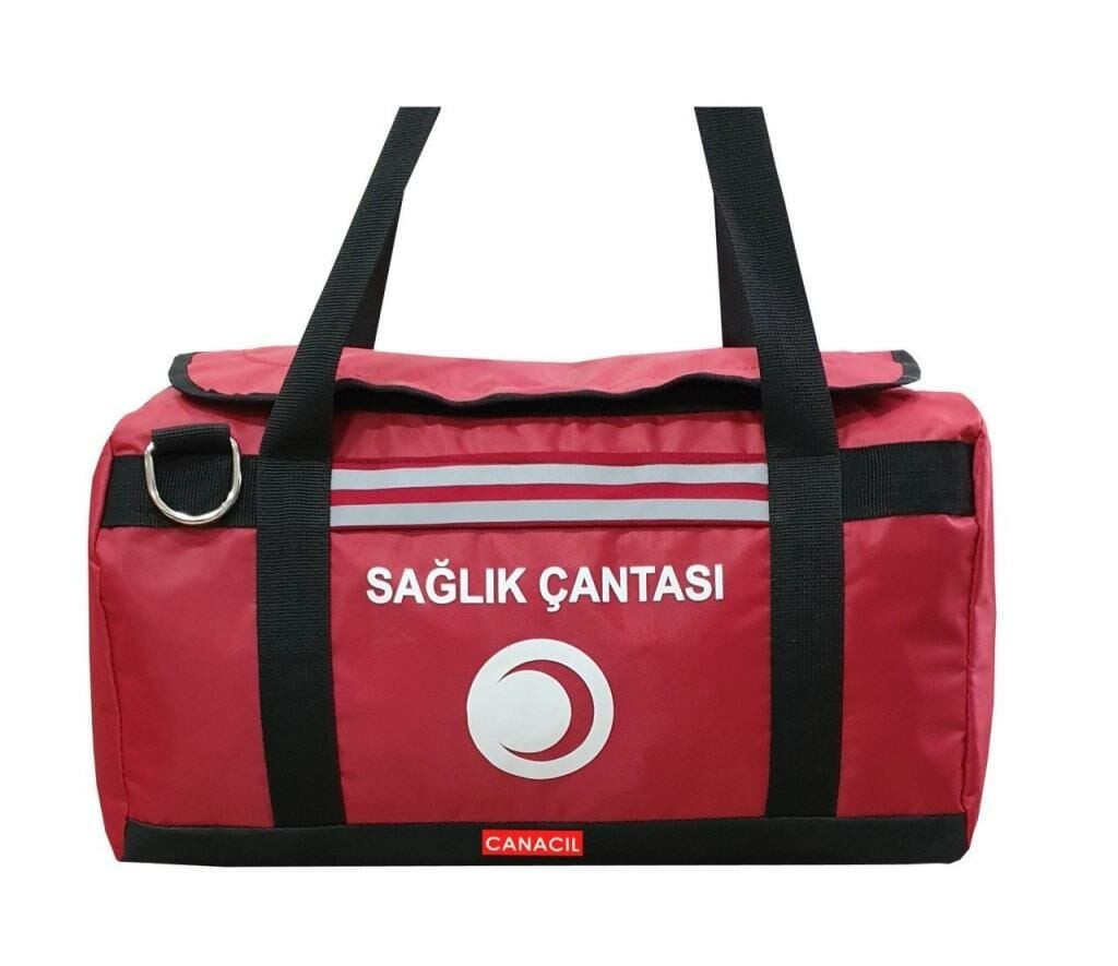 RUMANN Sağlık Çantası - TK4121 - KIRMIZI - CANACIL - MODEL-2