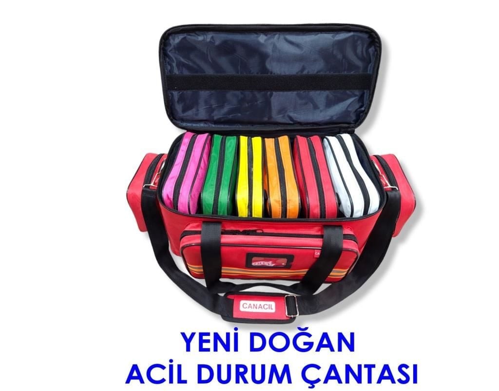 RASSAN YENİ DOĞAN ACİL DURUM ÇANTASI - TK6531 - Kırmızı