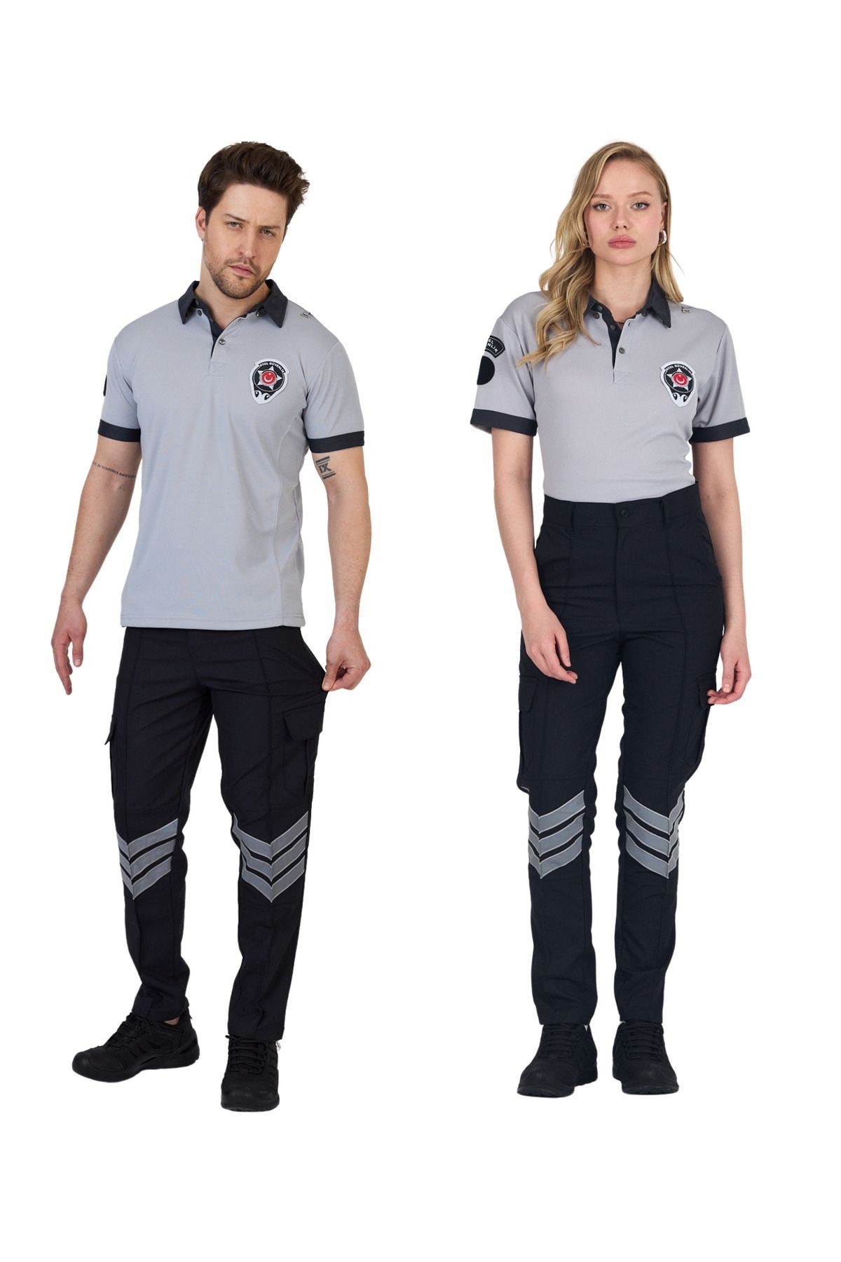 Özel Güvenlik Pantolon Erkek-kadın Likralı Pantolon - Yeni Tip Güvenlik Pantolon- Reflektörlü