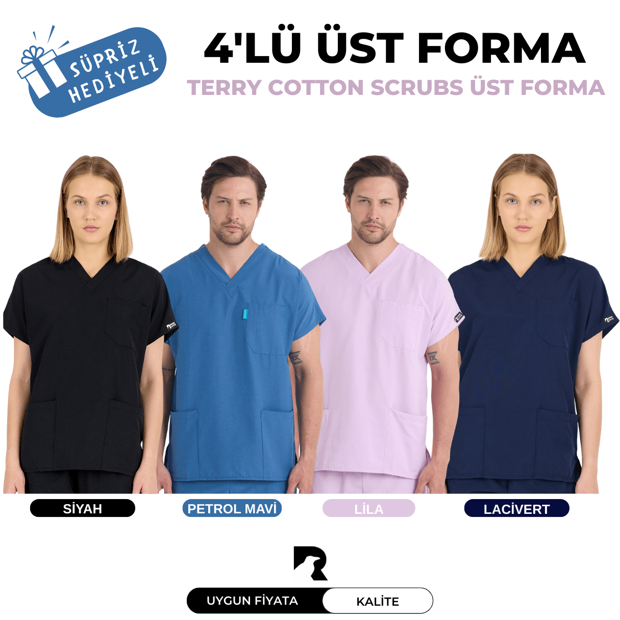 SİYAH-PETROL-LİLA-LACİ