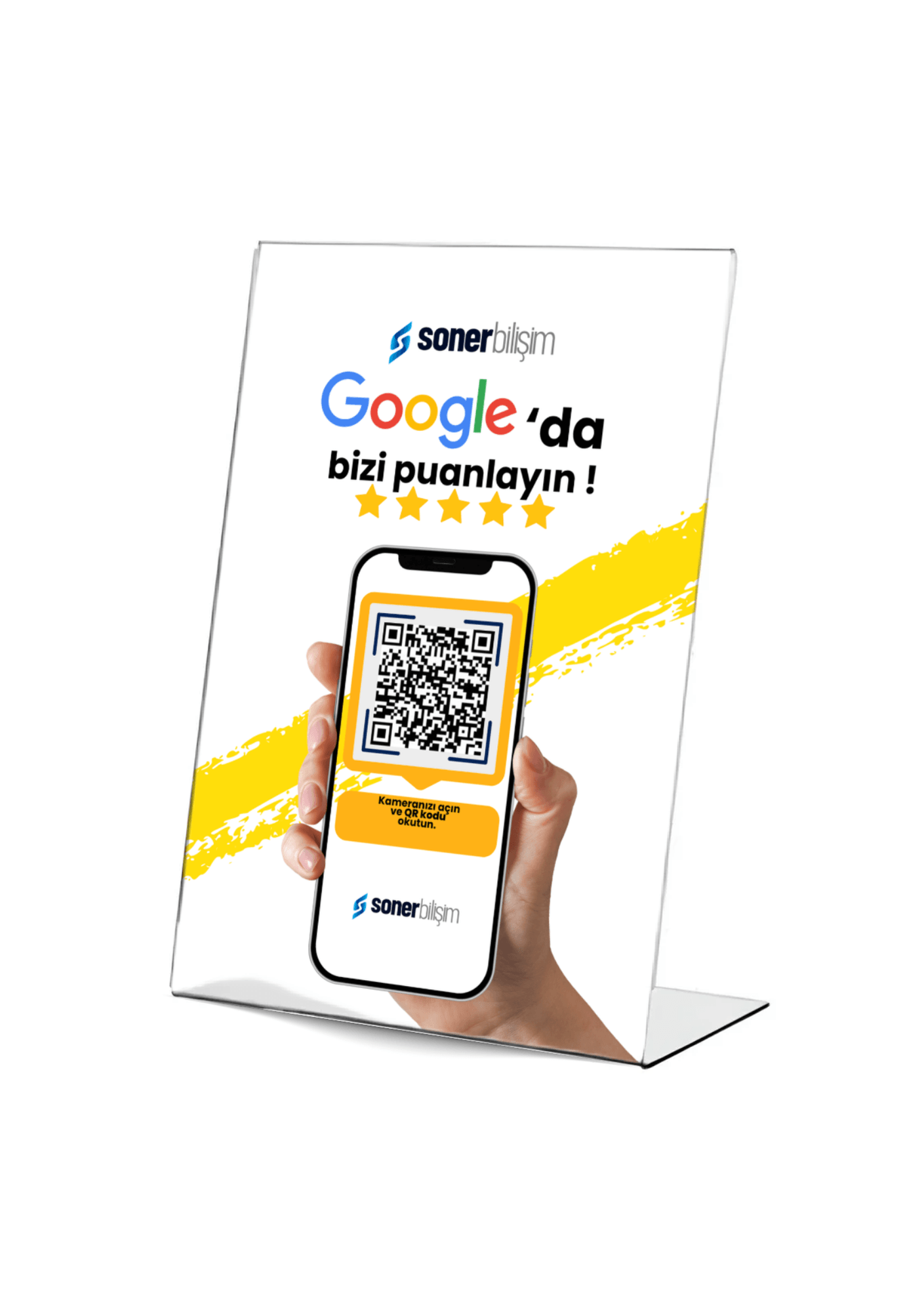 GOOGLE KAREKOD YORUM STANDI