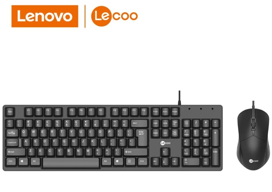 LECOO CM101 SİYAH KLAVYE SET
