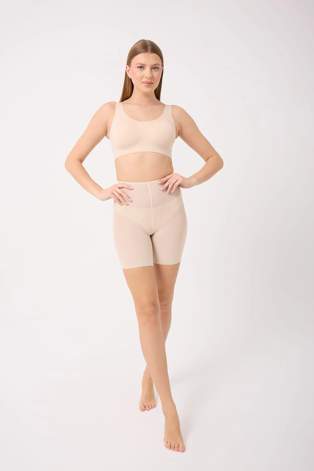 TRANSPARAN LAZER KESİM TOPARLAYICI HAYALET KORSE