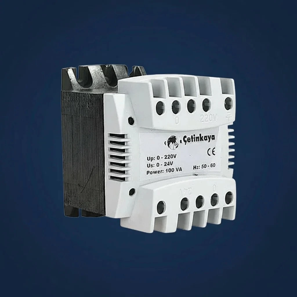 Çetinkaya 75 Va İzoleli Trafo 220/24V Bakır Kapalı Tip S21 C12K 02