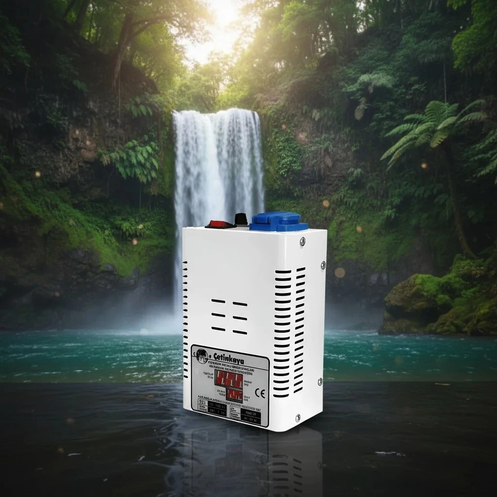 Çetinkaya 500 Va Kombi Regülatörü Ev Tipi Regülatör  Mikro İşlemcili Metal Gövdeli S14 1M0 00