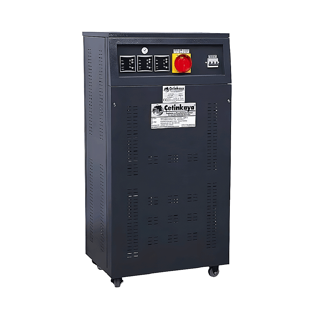 Çetinkaya 100 kVA Trifaze Regülatör S11 A3Y 09  | 300/460V-380V Endüstriyel Voltaj Dengeleyici