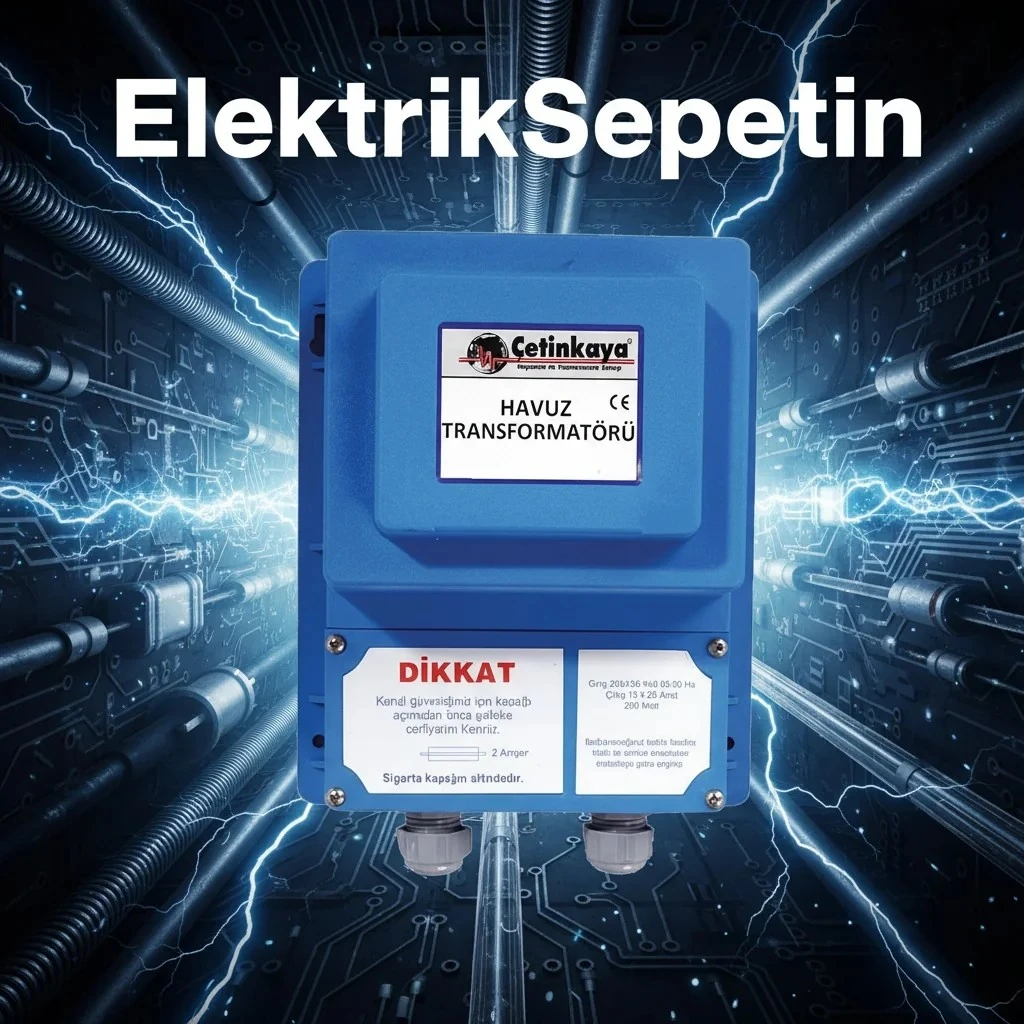 Çetinkaya 600 Va Havuz Trafosu 220/12V Alüminyum Polyester S23 A00 02