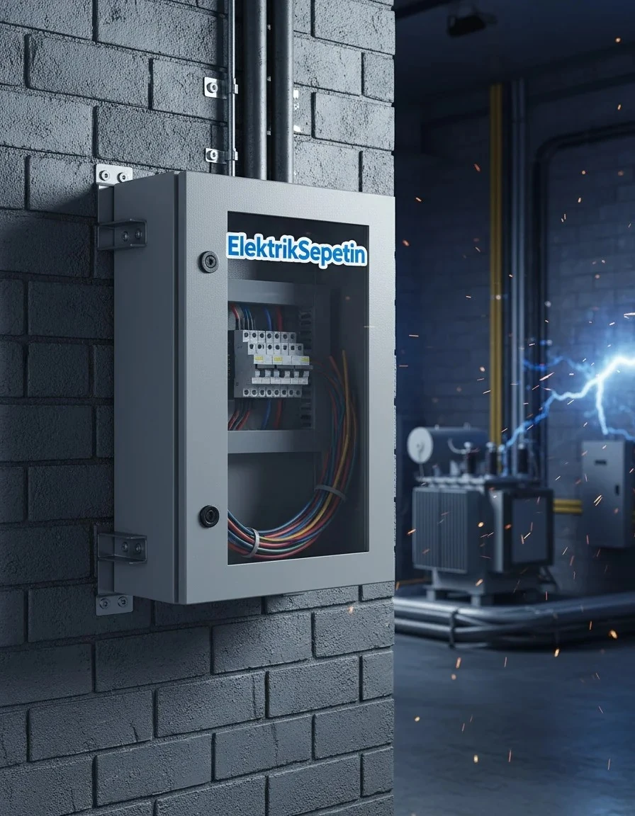 Çetinkaya 60*80*20 Camlı Metal Pano Tam Etanj  ÇP 144 Duvar Tipi Taban Saçlı