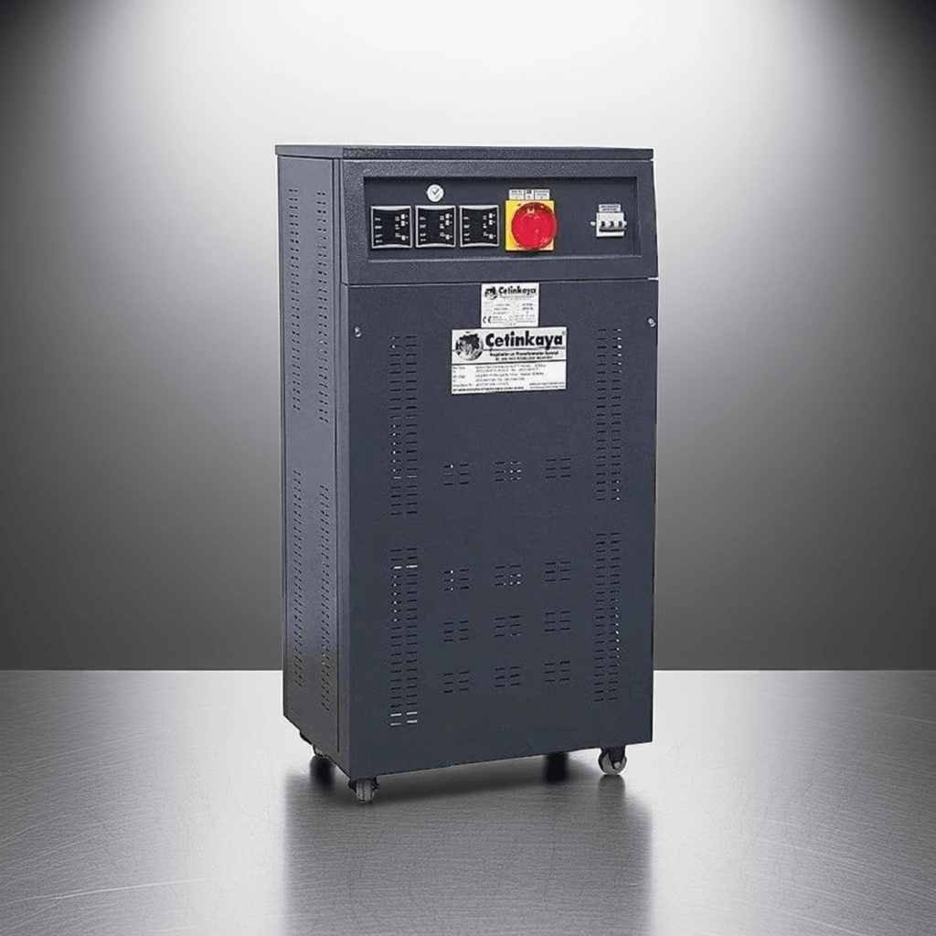 Çetinkaya 150 kVA Trifaze Regülatör S11 A3Y 11  | 300/460V-380V Endüstriyel Voltaj Dengeleyici