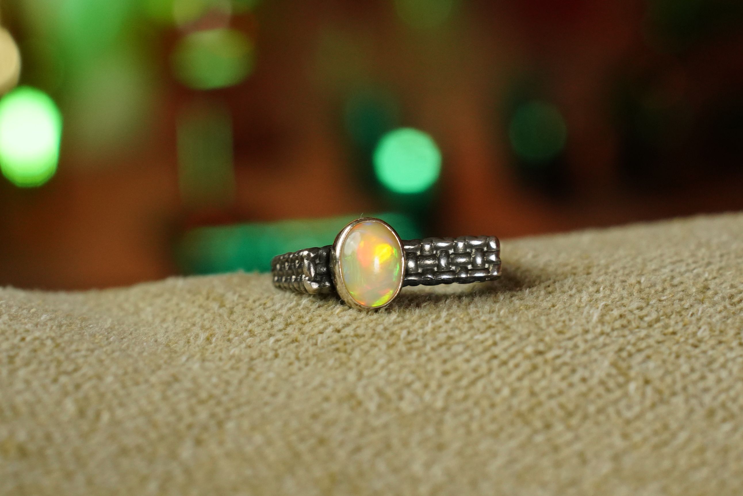 “Celestial Veil” – Opal Taşlı Yüzük 0 image