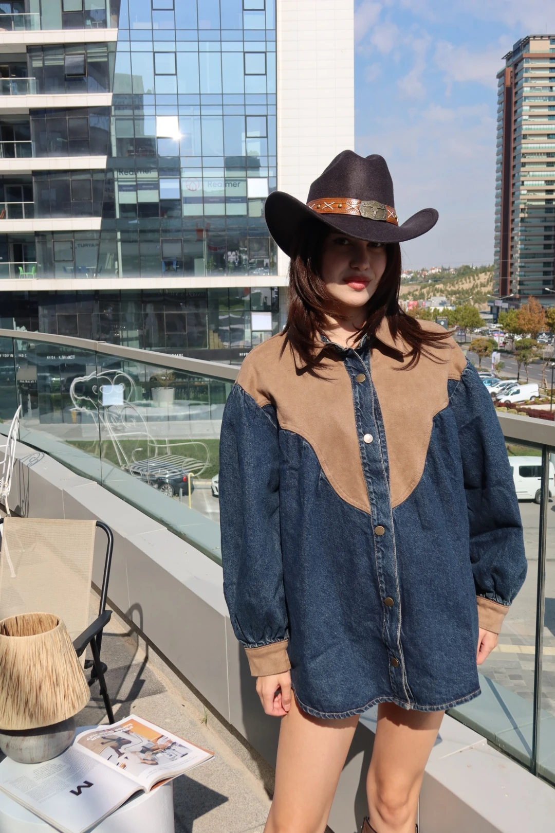 OLAFRE OVERSİZE GÖMLEK