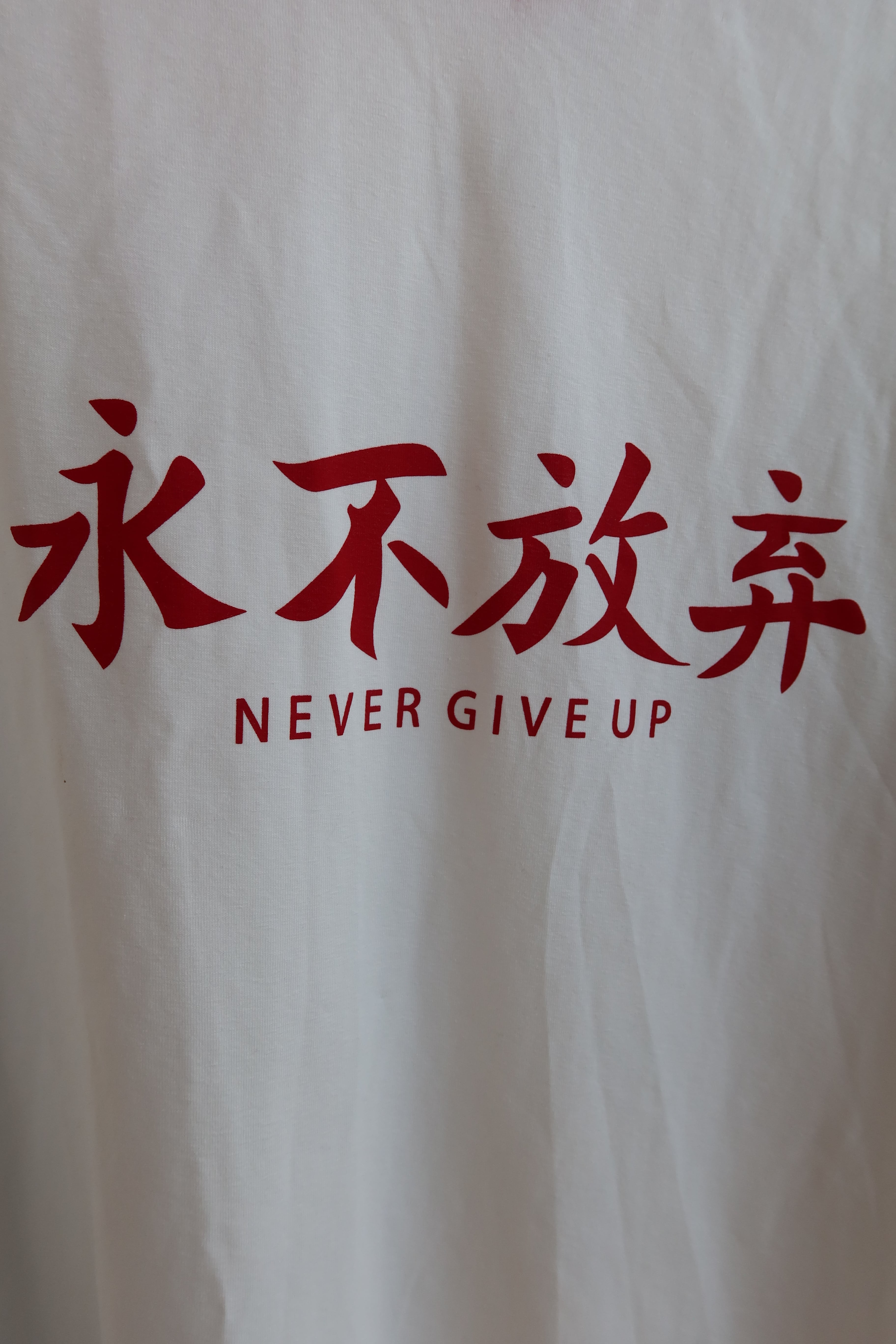 TSHİRT NEVERGİVEUP