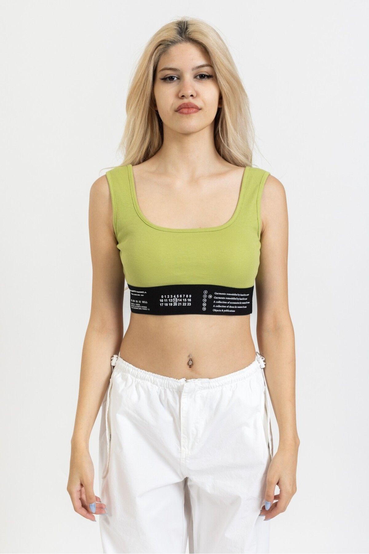 LASTİK DETAYLI CROP TOP ATLET ,CROP ,ATLET